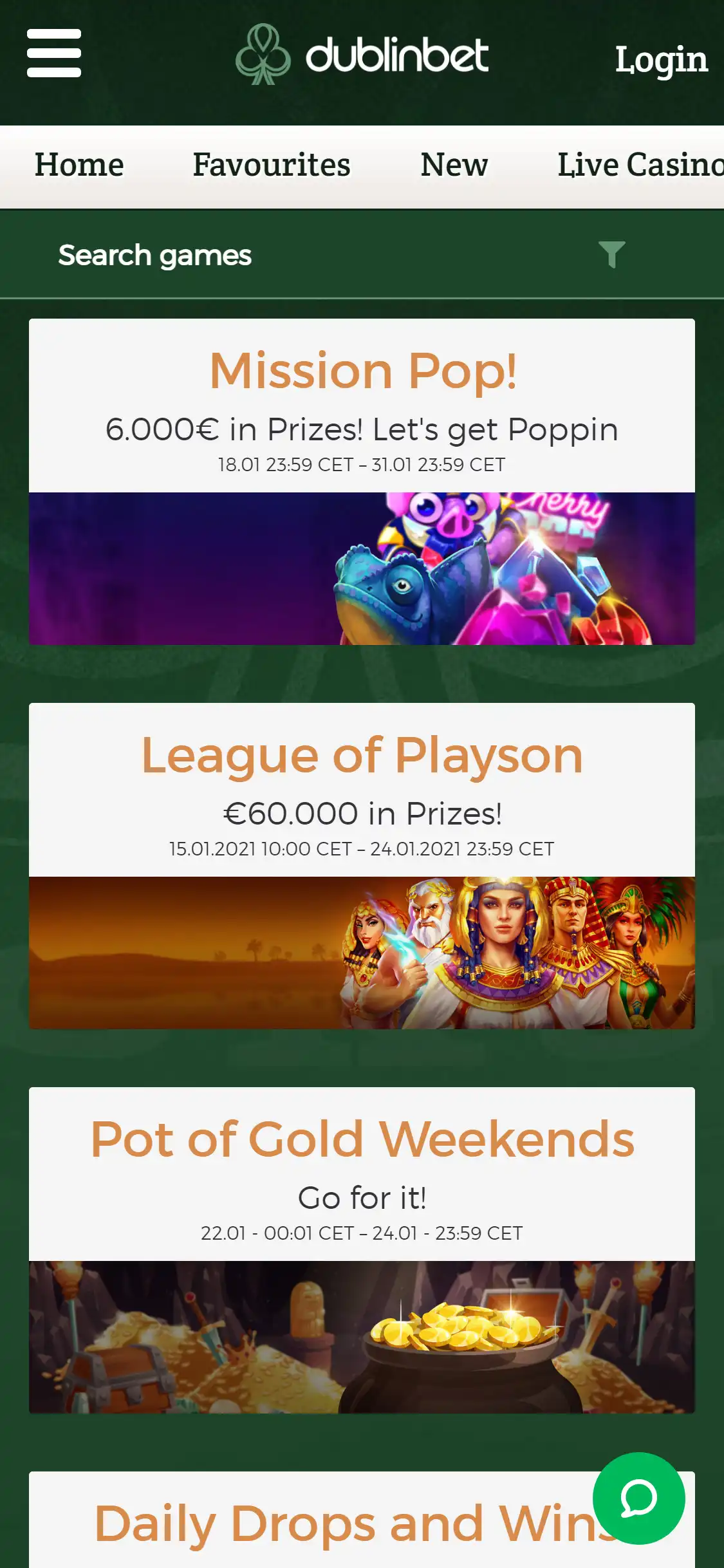 Dublinbet Casino Mobile No Deposit Bonus Review