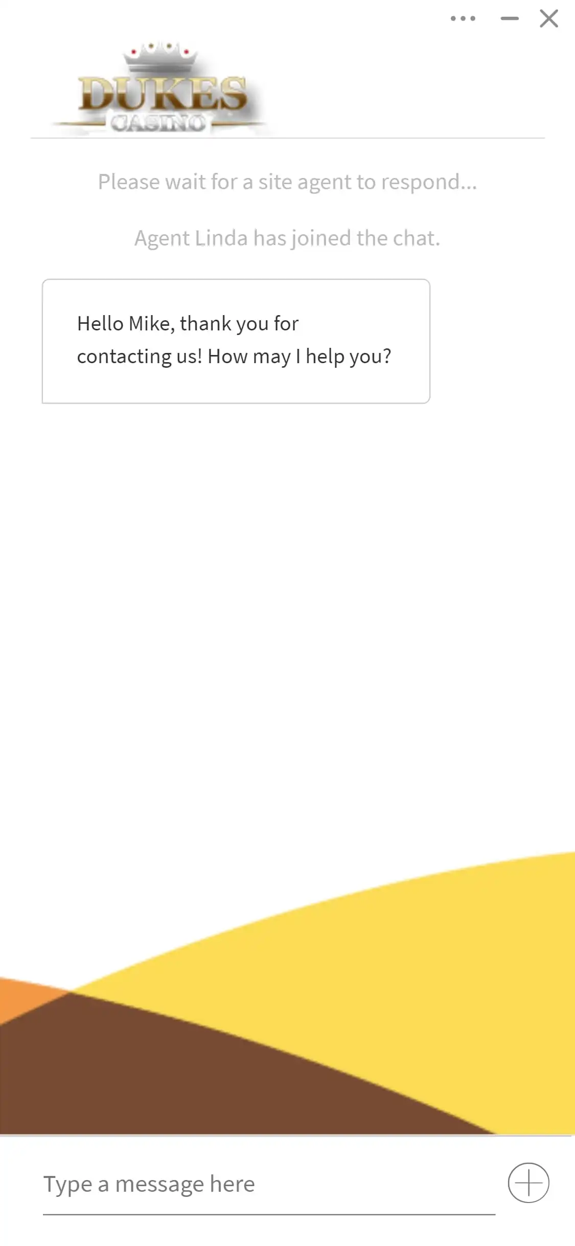 Dukes Casino Mobile Support Review