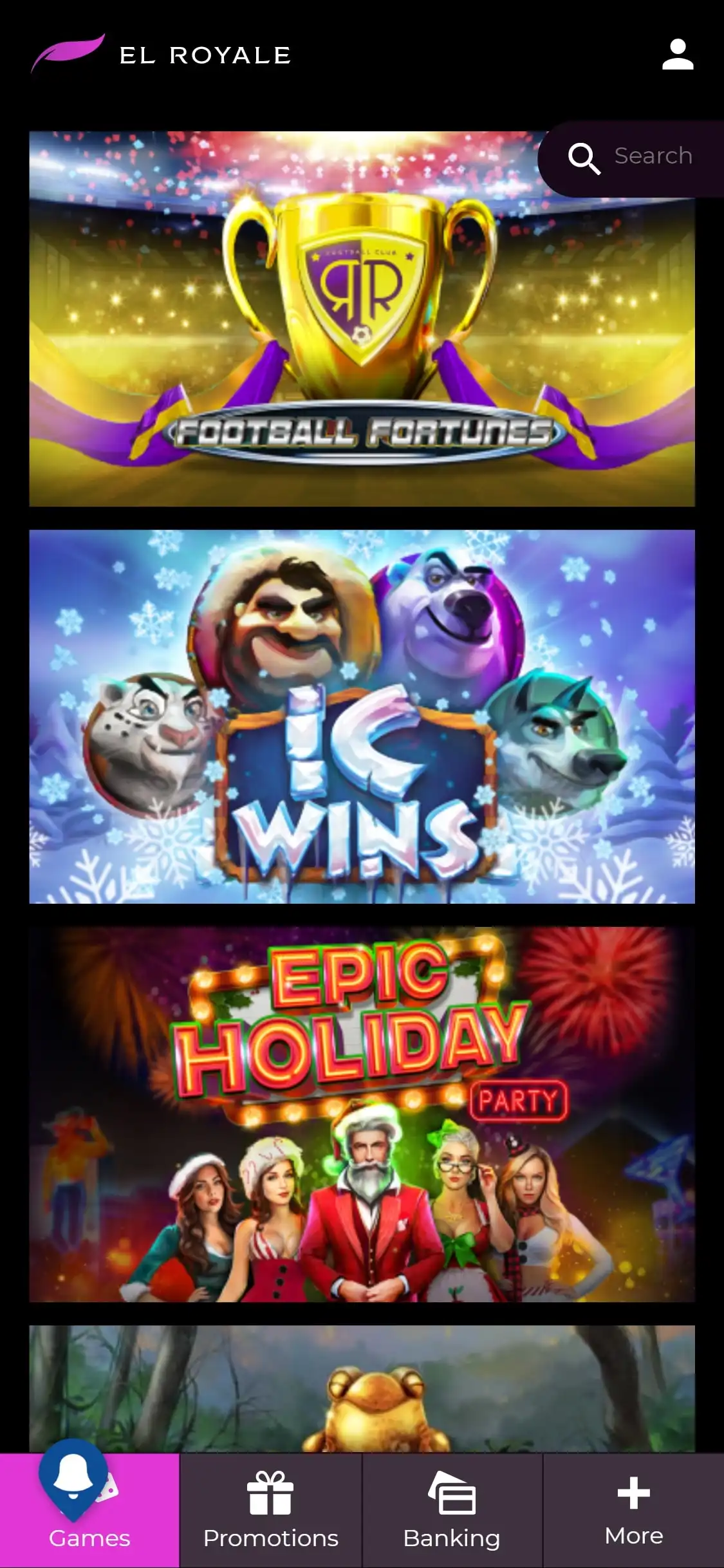 El Royale Casino Mobile Games Review