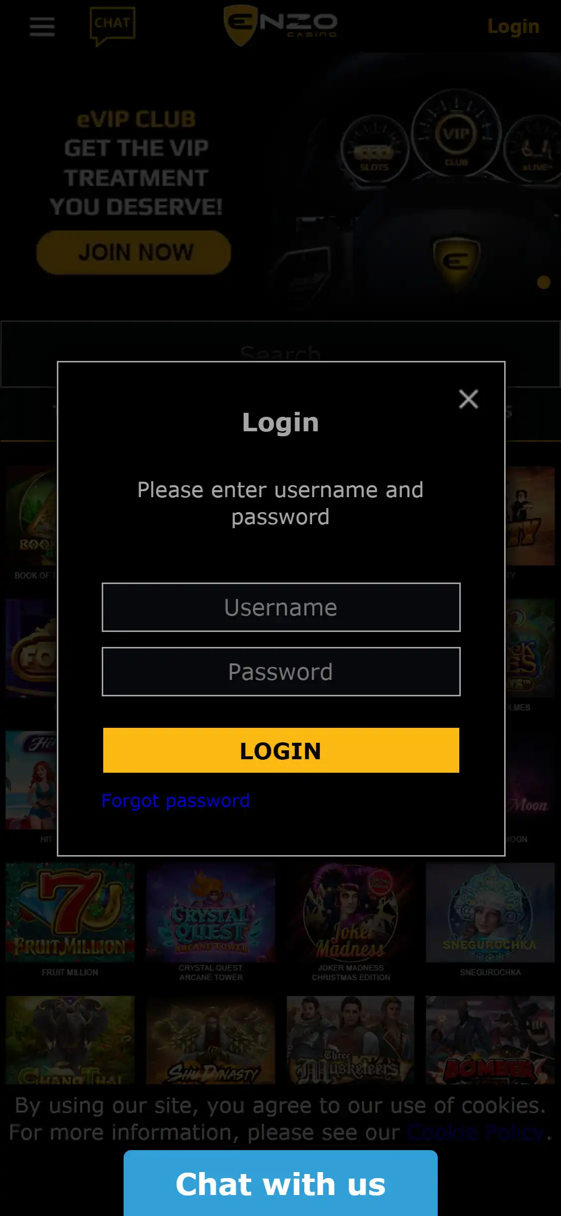 EnzoCasino Mobile Login Review