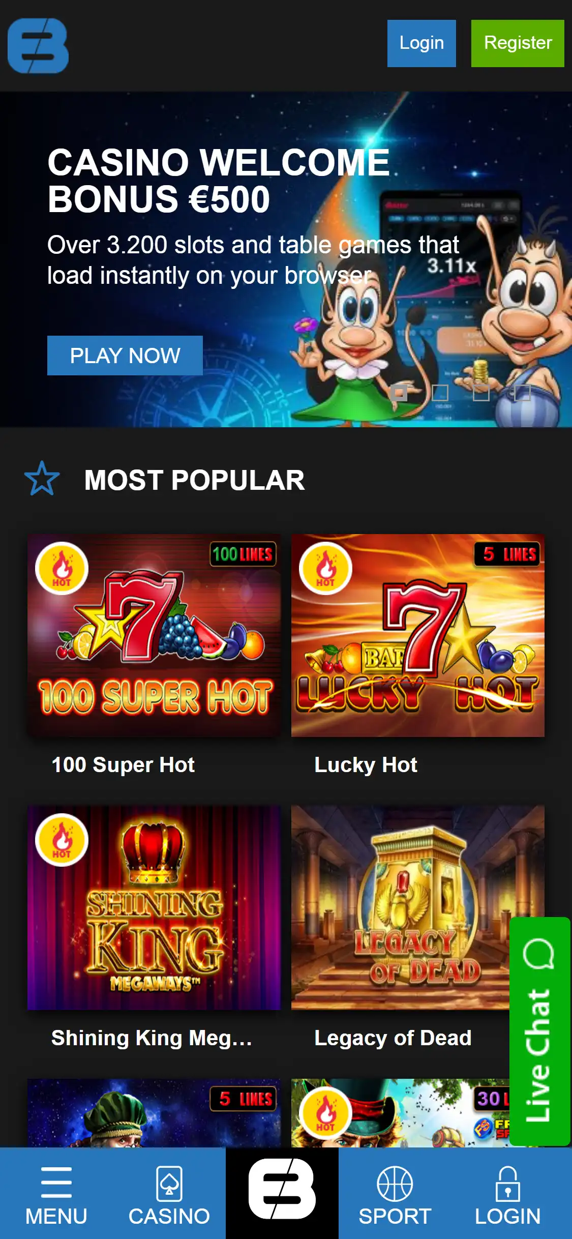 ExclusiveBet Casino Mobile Review