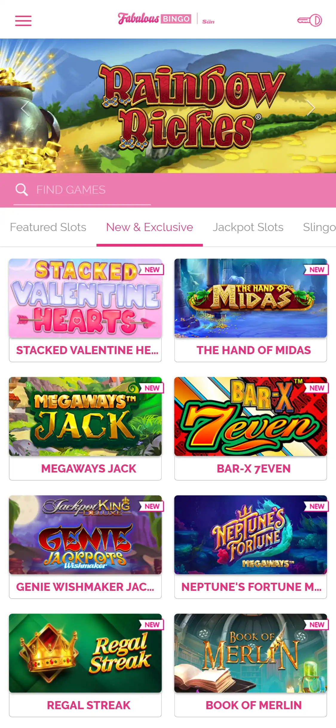 Fabulous Bingo Casino Mobile Games Review