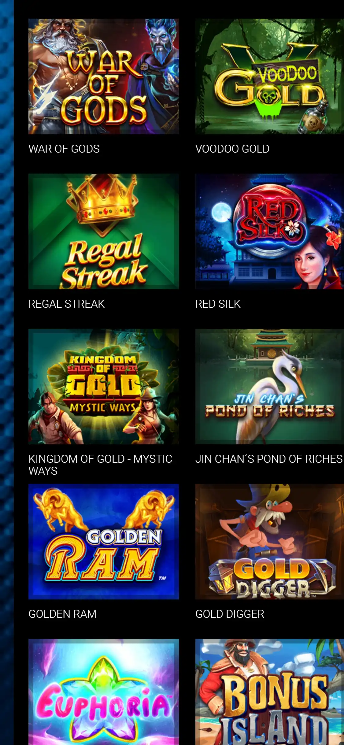 Fantastic Spins Casino Mobile Games Review