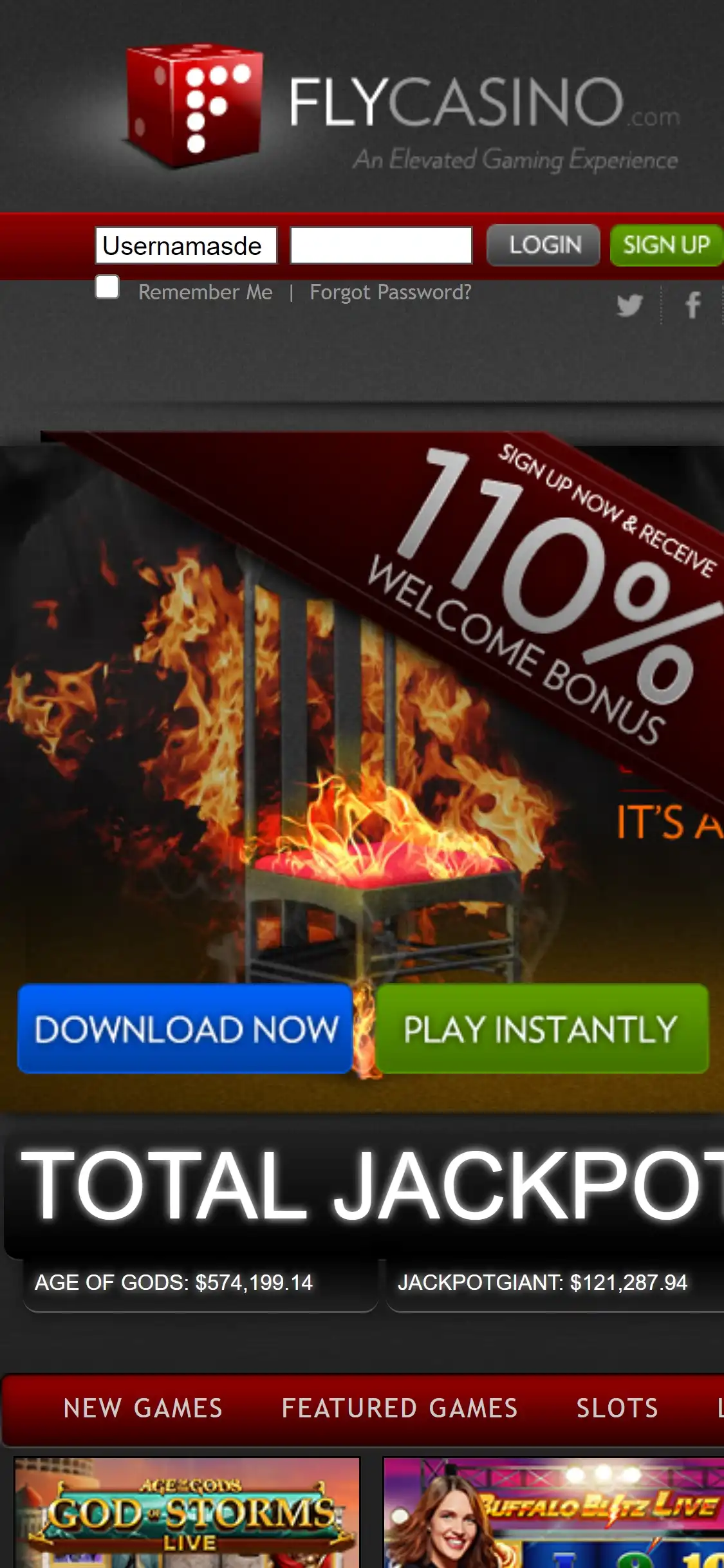 Fly Casino Mobile Review