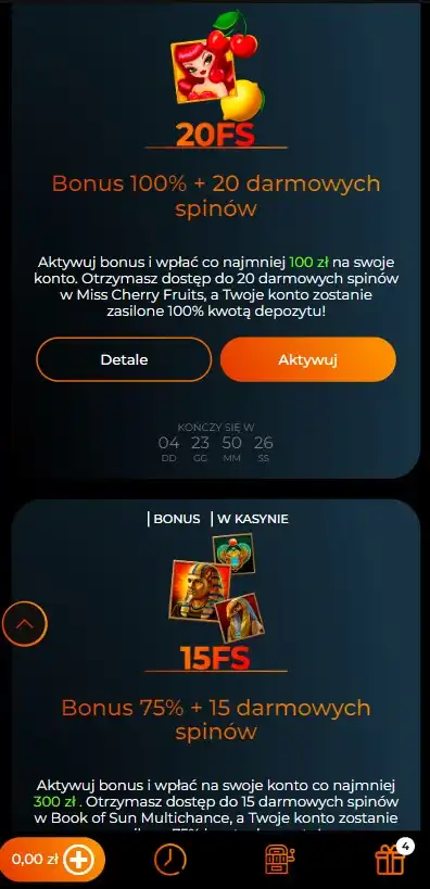 Fortune Clock Mobile Review