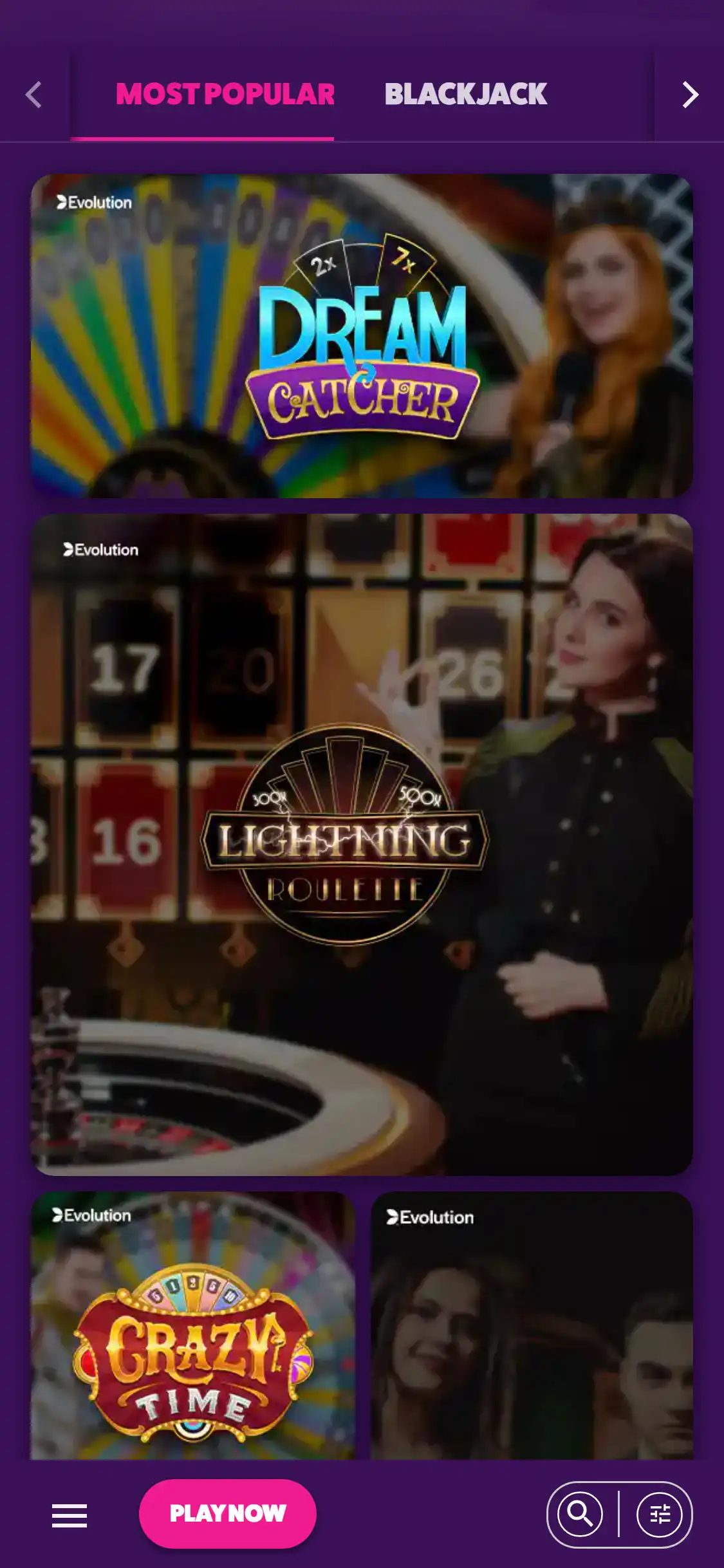 Frank & Fred Casino Mobile Live Dealer Games Review
