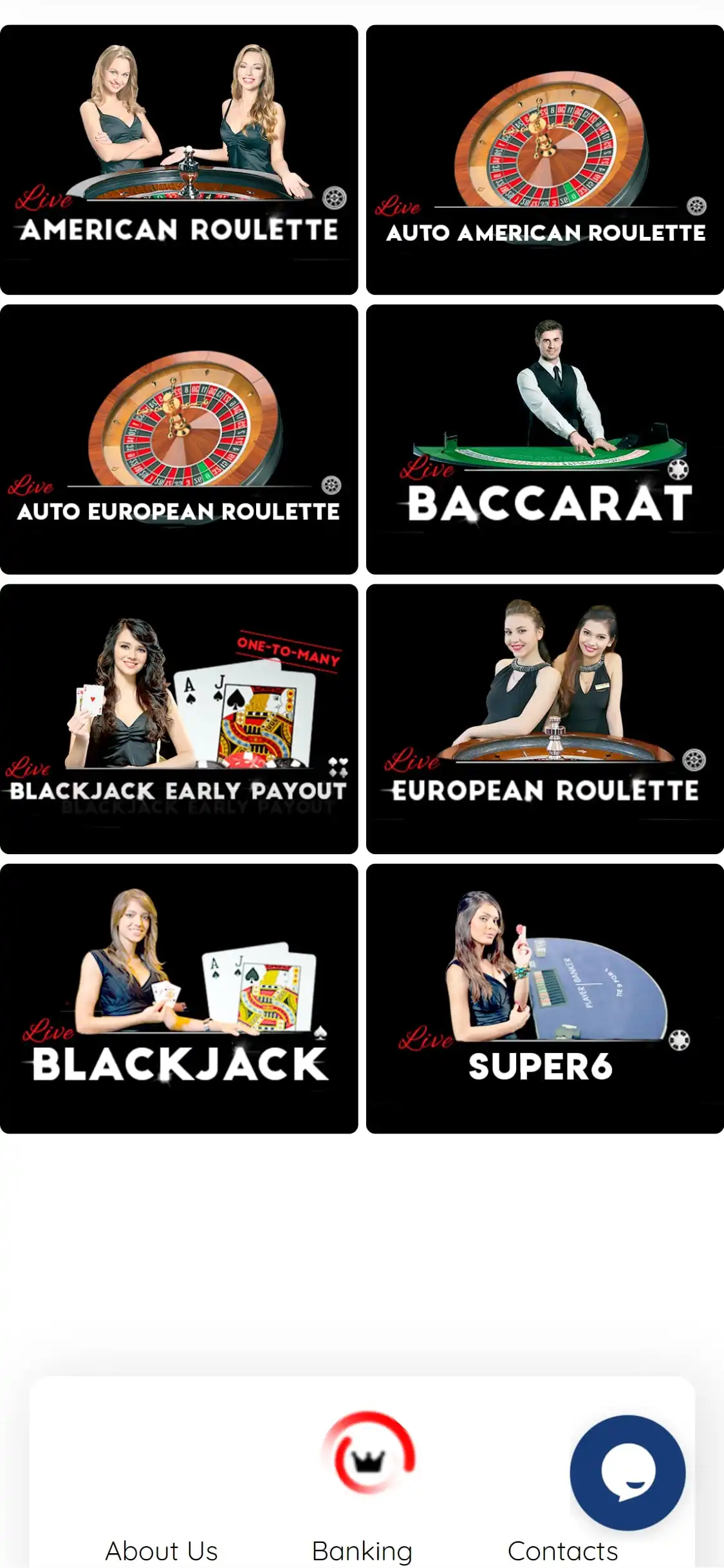 Freespin Casino Mobile Live Dealer Games Review