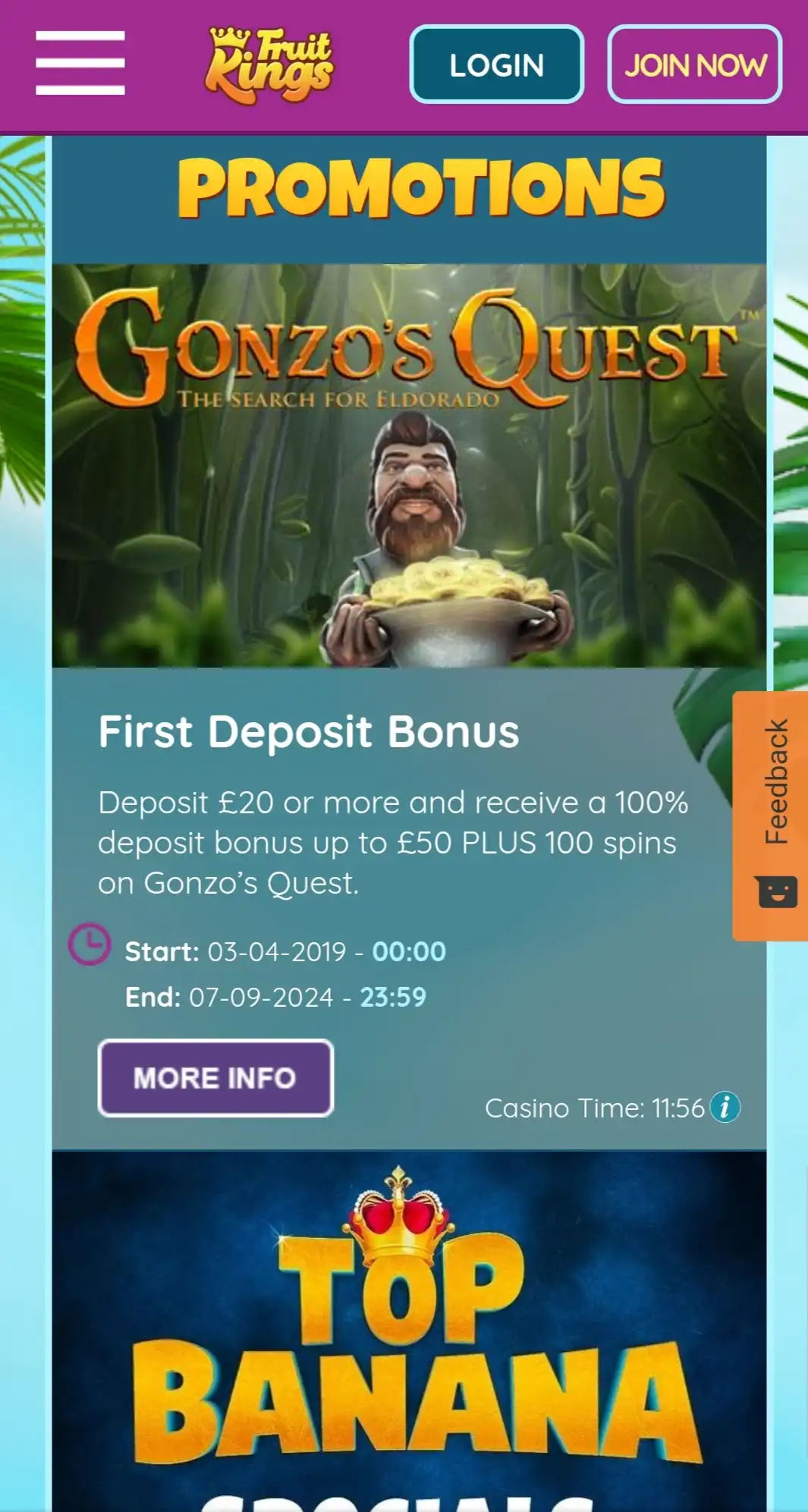 Fruit Kings Casino Mobile No Deposit Bonus Review