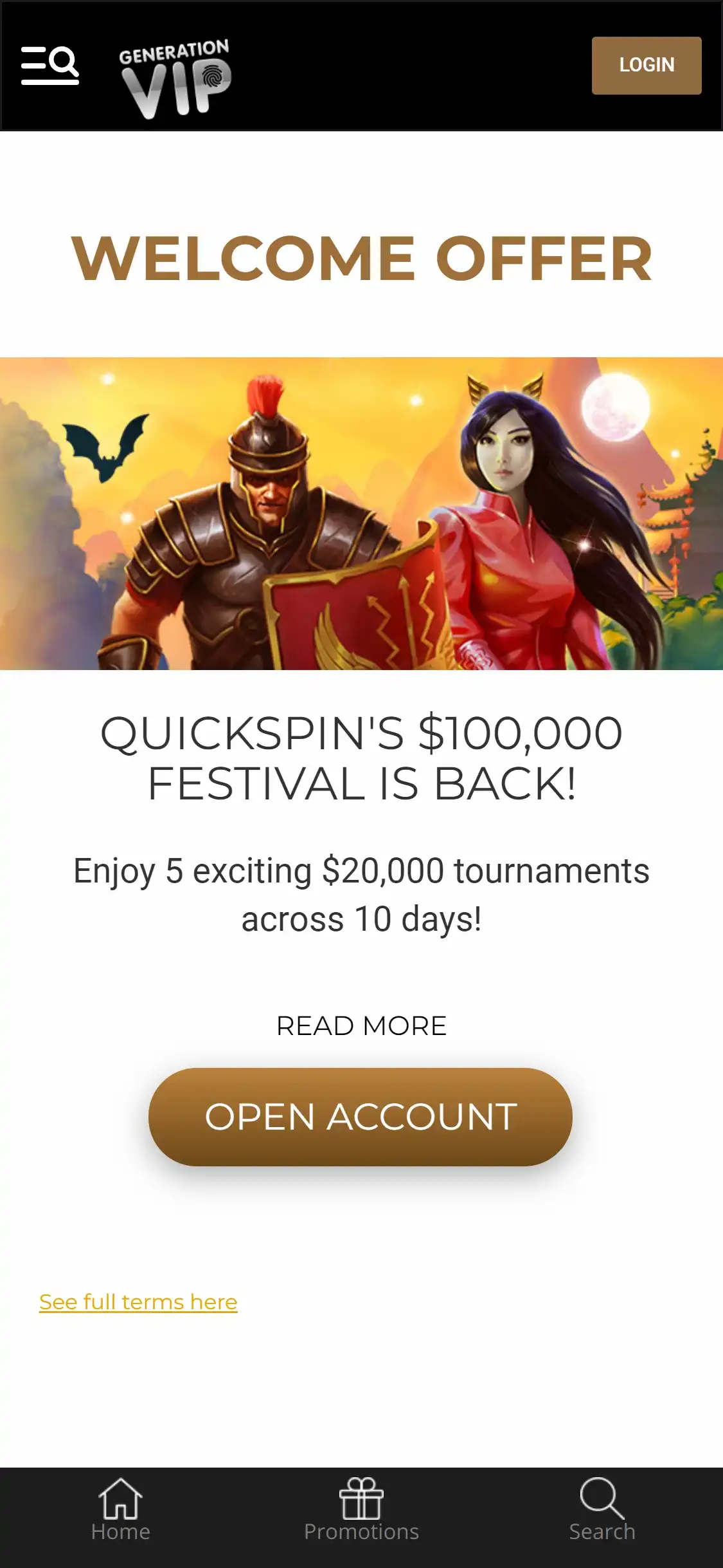 GenerationVIP Casino Mobile No Deposit Bonus Review