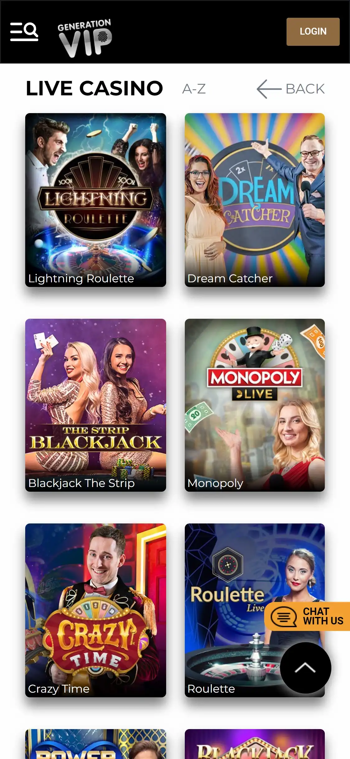GenerationVIP Casino Mobile Live Dealer Games Review