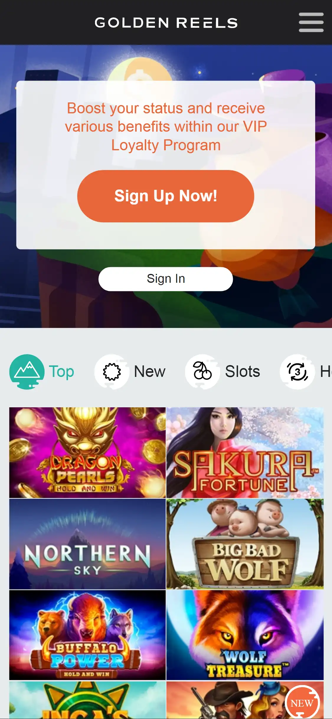 Golden Reels Mobile Review
