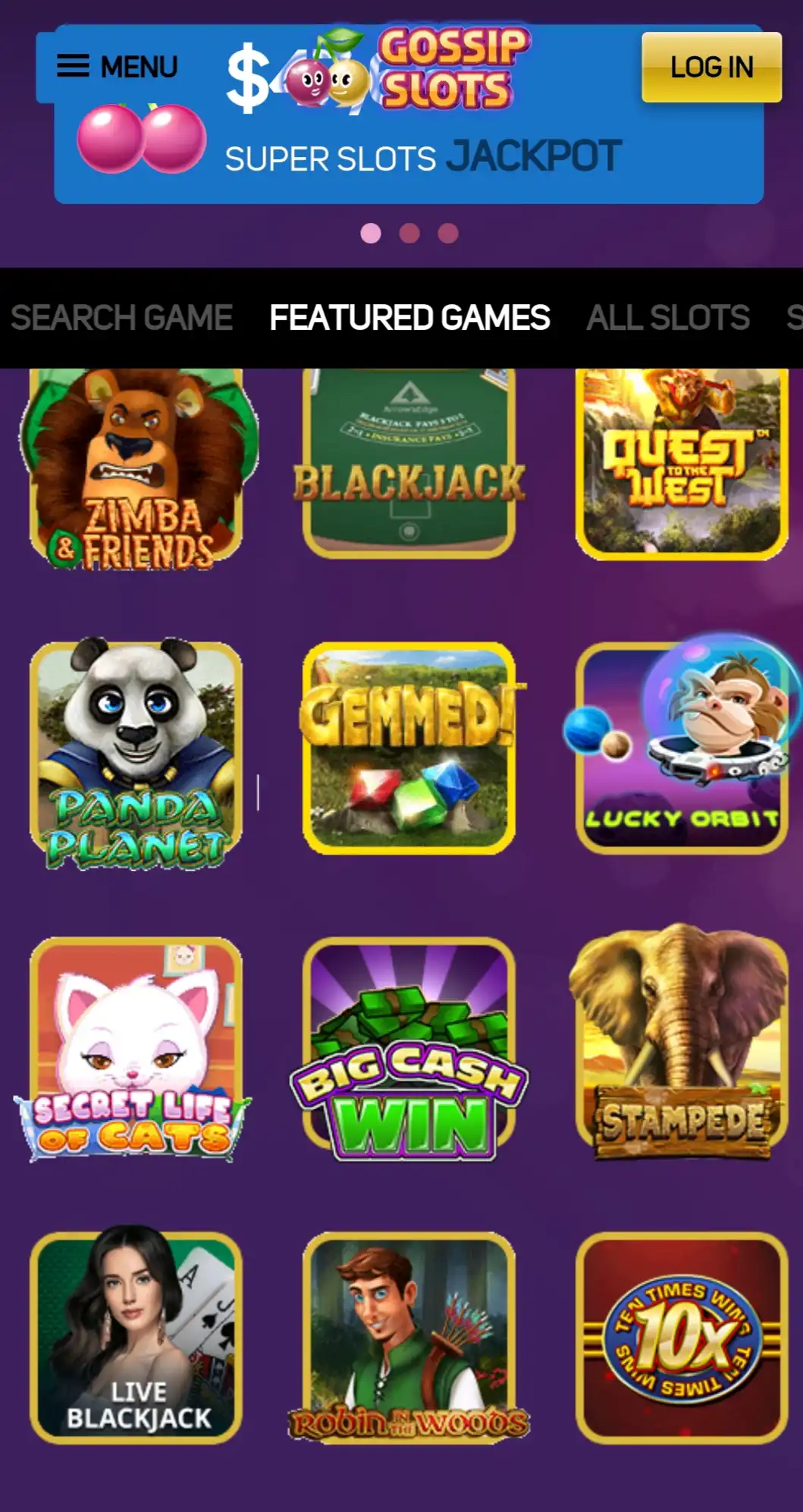 Gossip Slots Casino Mobile Games Review