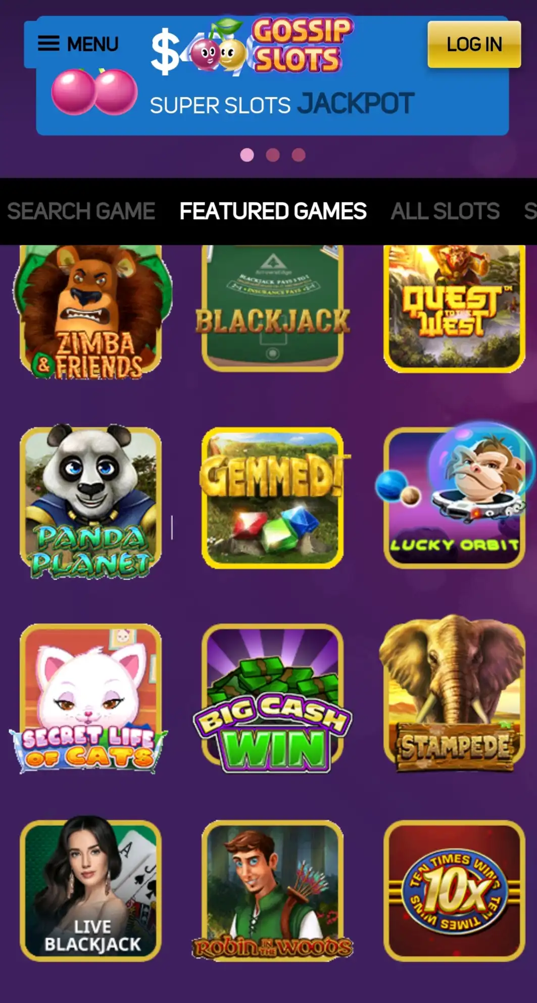 Gossip Slots Casino Mobile Login Review