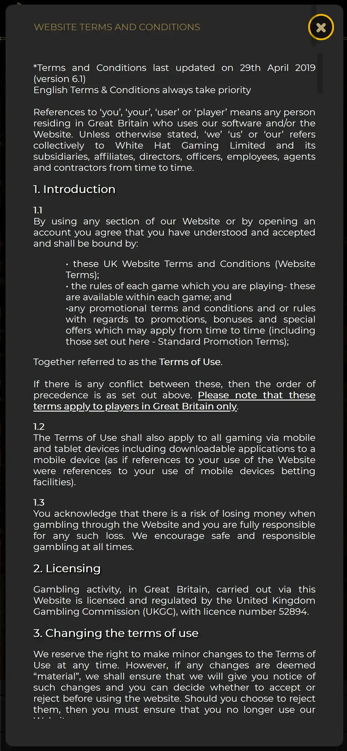 Grand Ivy Casino Mobile Support Review