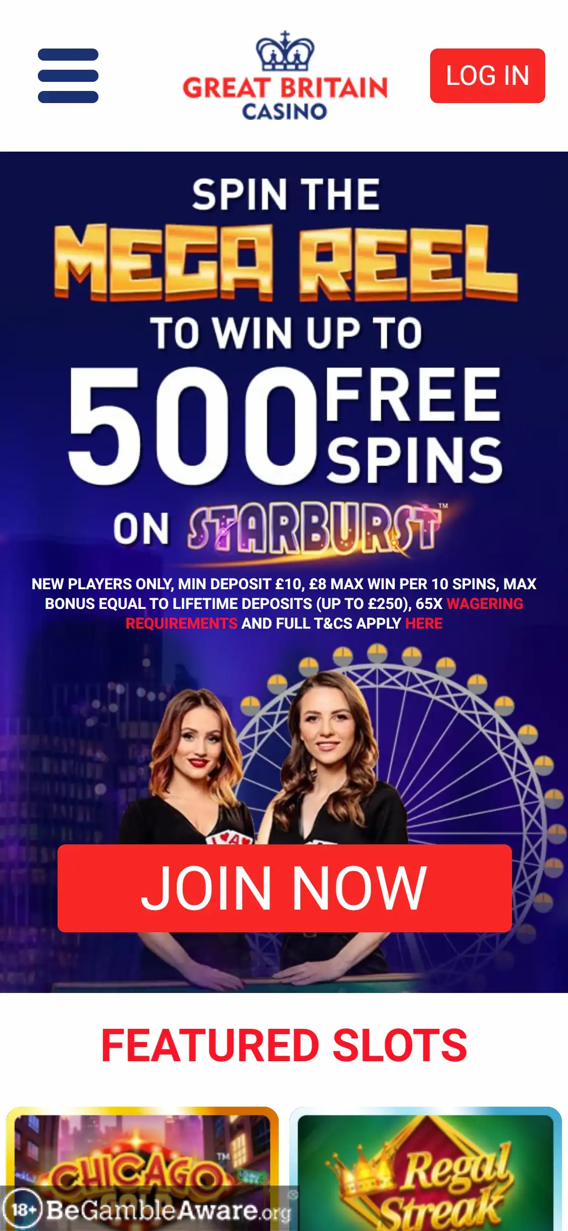 Great Britain Casino Mobile Review
