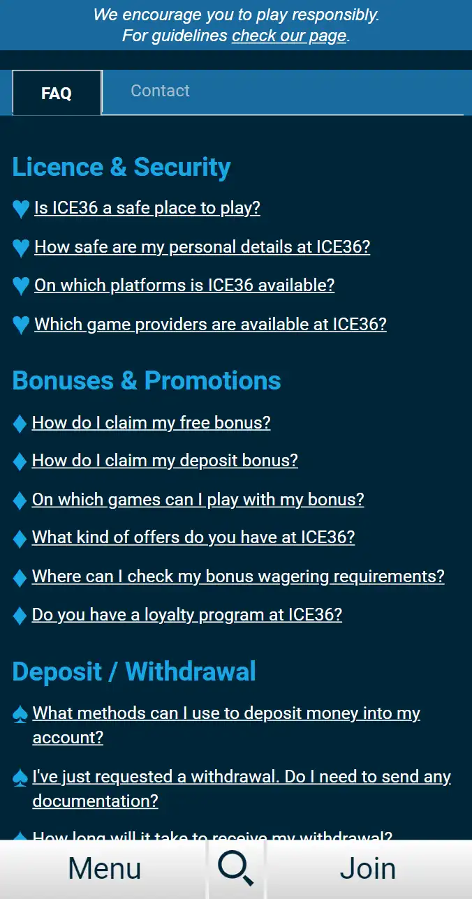 ICE36 Mobile Support Review