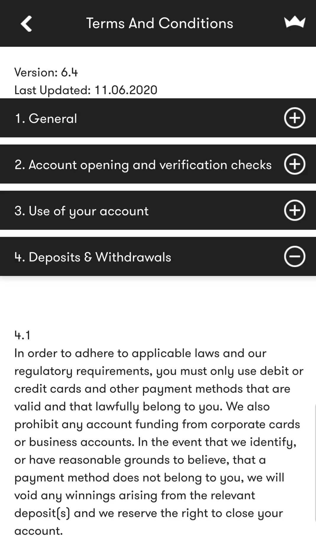 Inter Casino Mobile Payment Methods Review