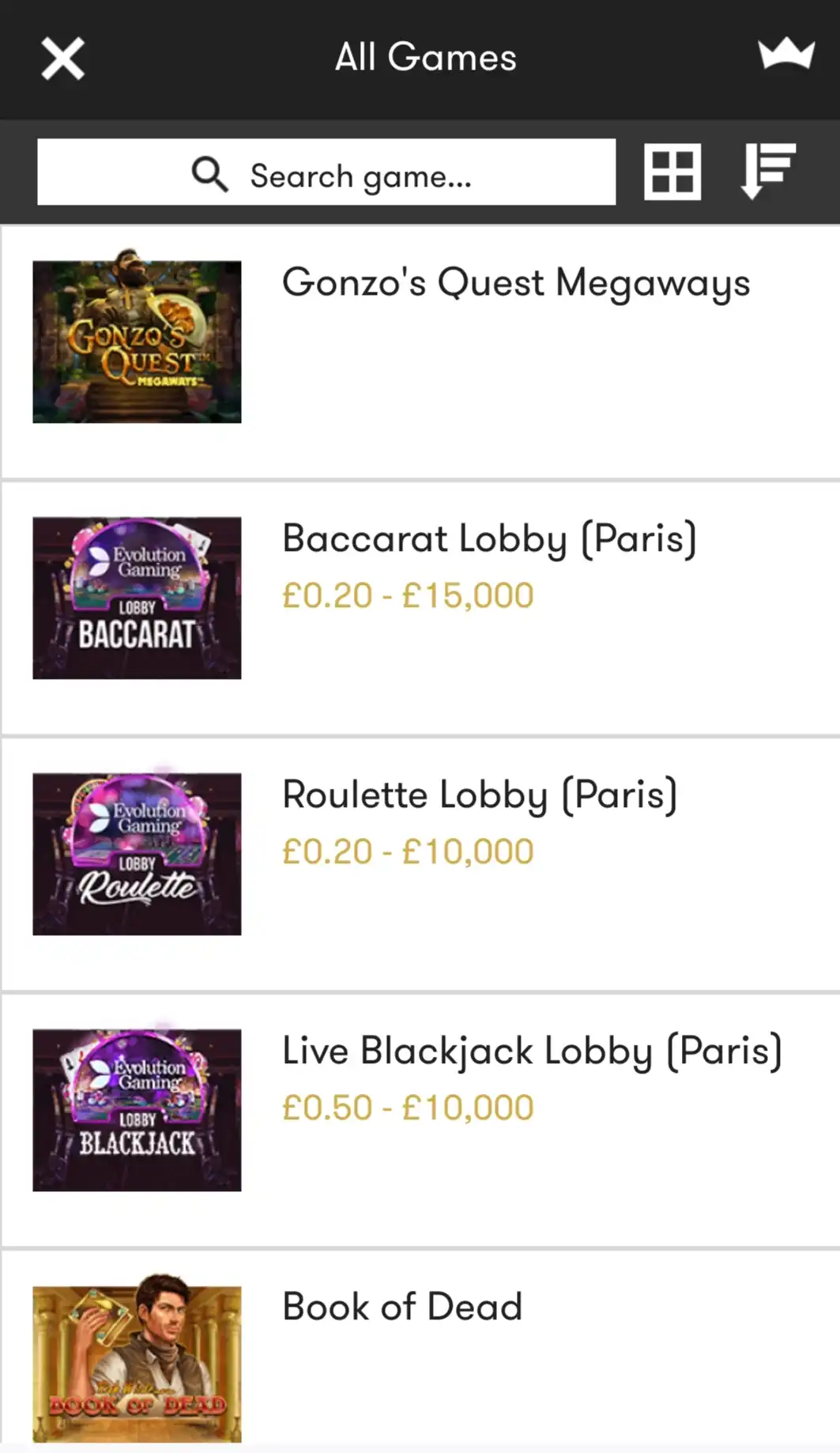 Inter Casino Mobile Games Review