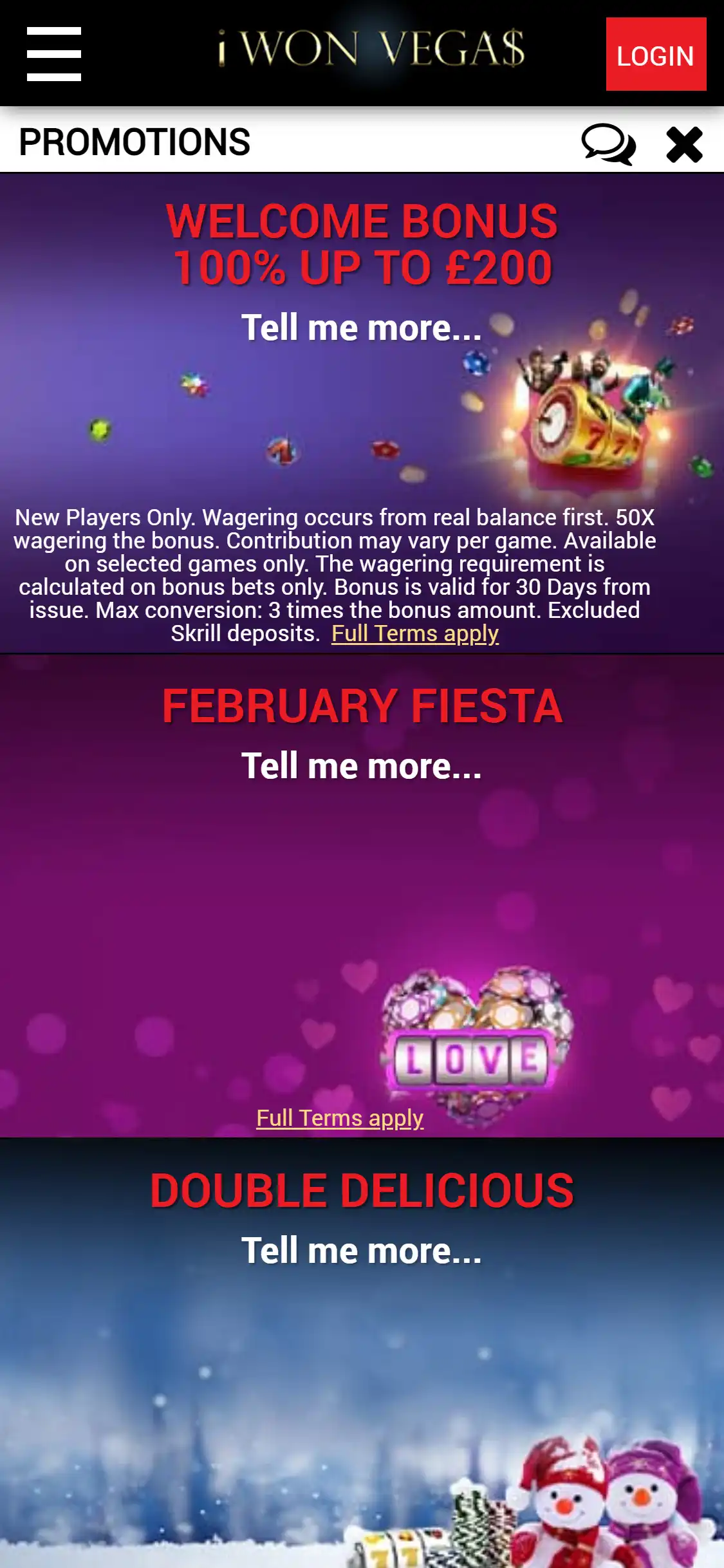 iWonVegas Casino Mobile No Deposit Bonus Review
