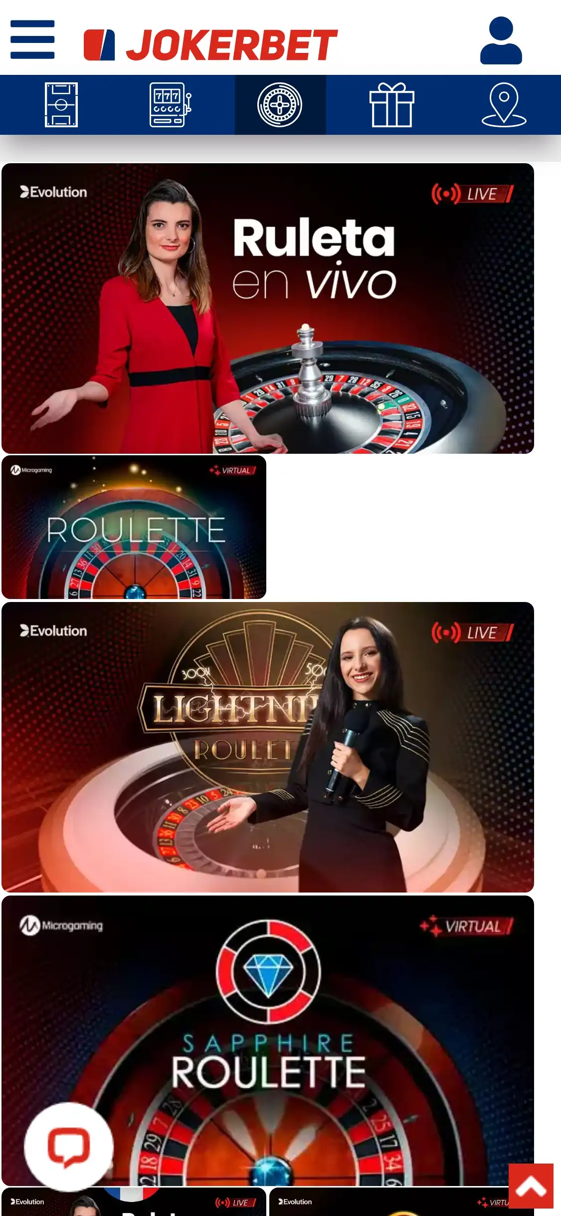 Jokerbet Mobile Live Dealer Games Review