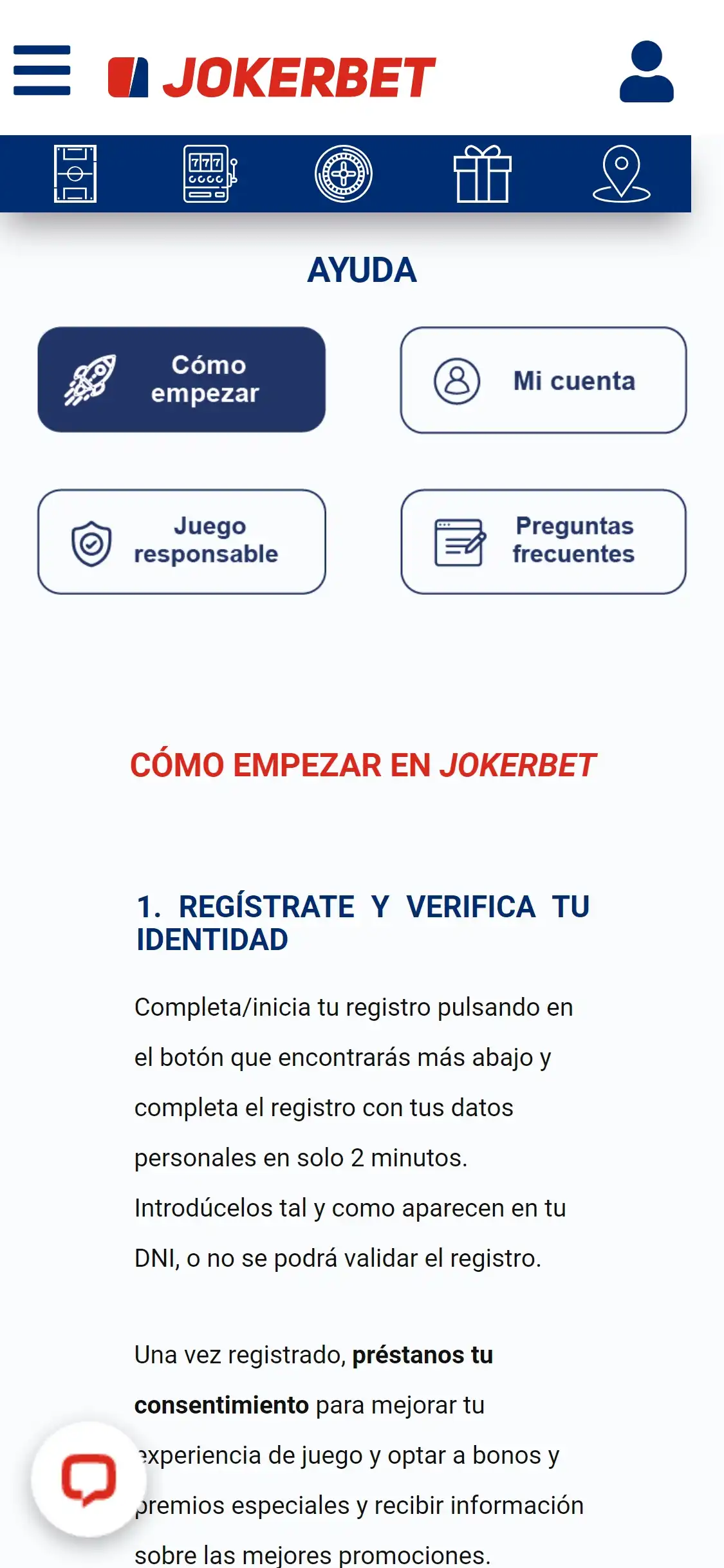 Jokerbet Mobile Support Review
