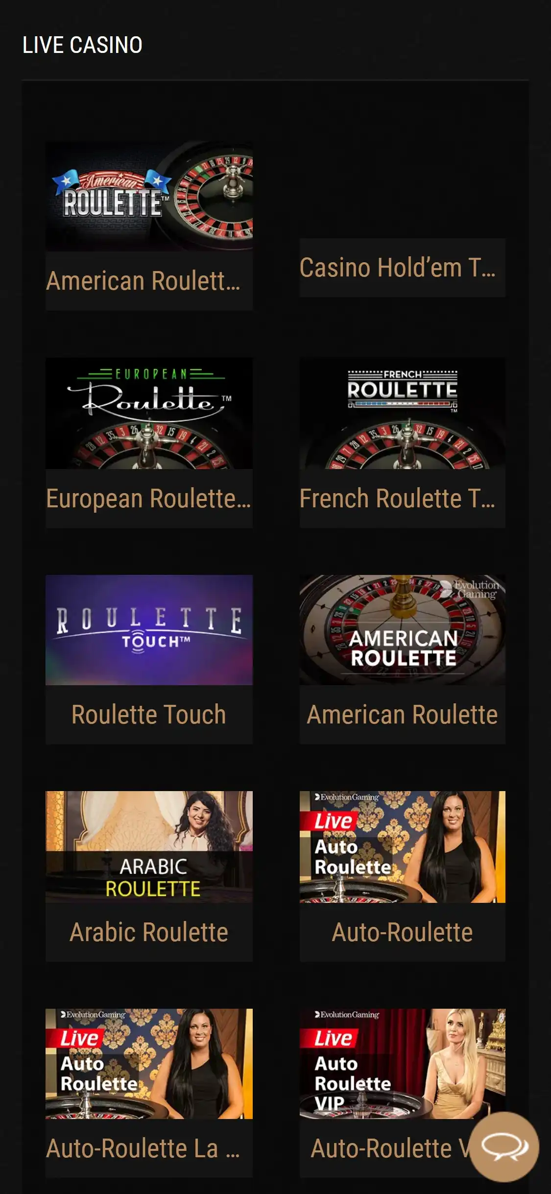 King Billy Casino Mobile Live Dealer Games Review