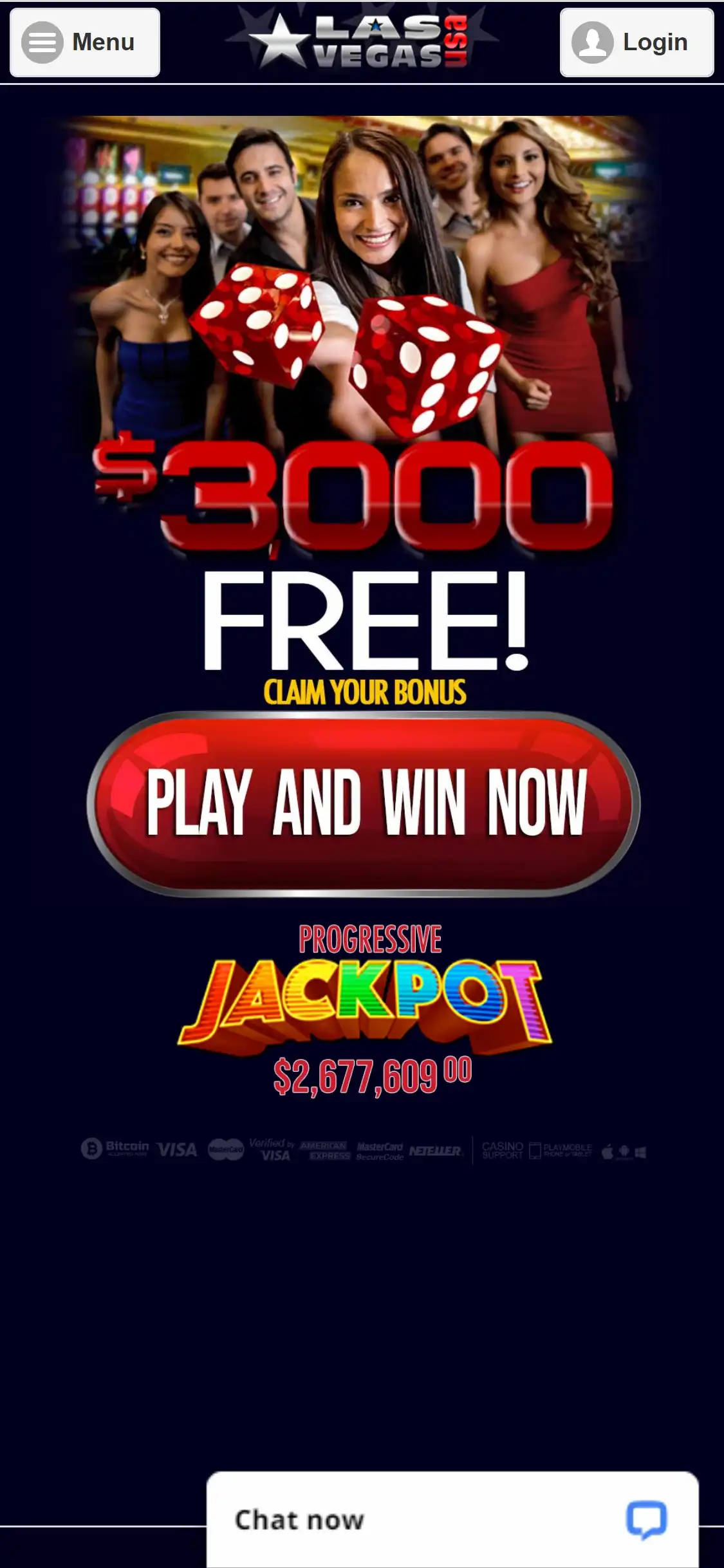 Las Vegas USA Casino Mobile Review