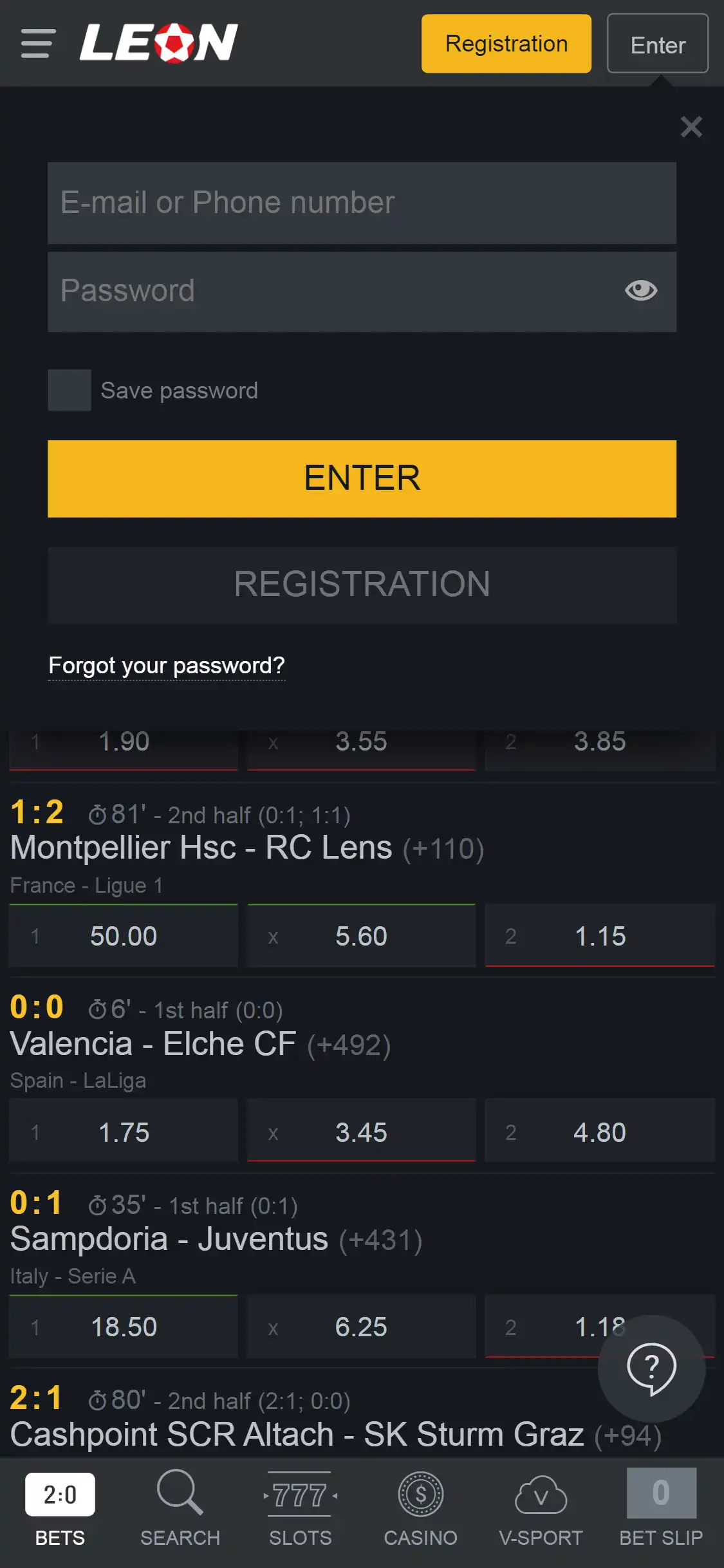 Leon Casino Mobile Login Review
