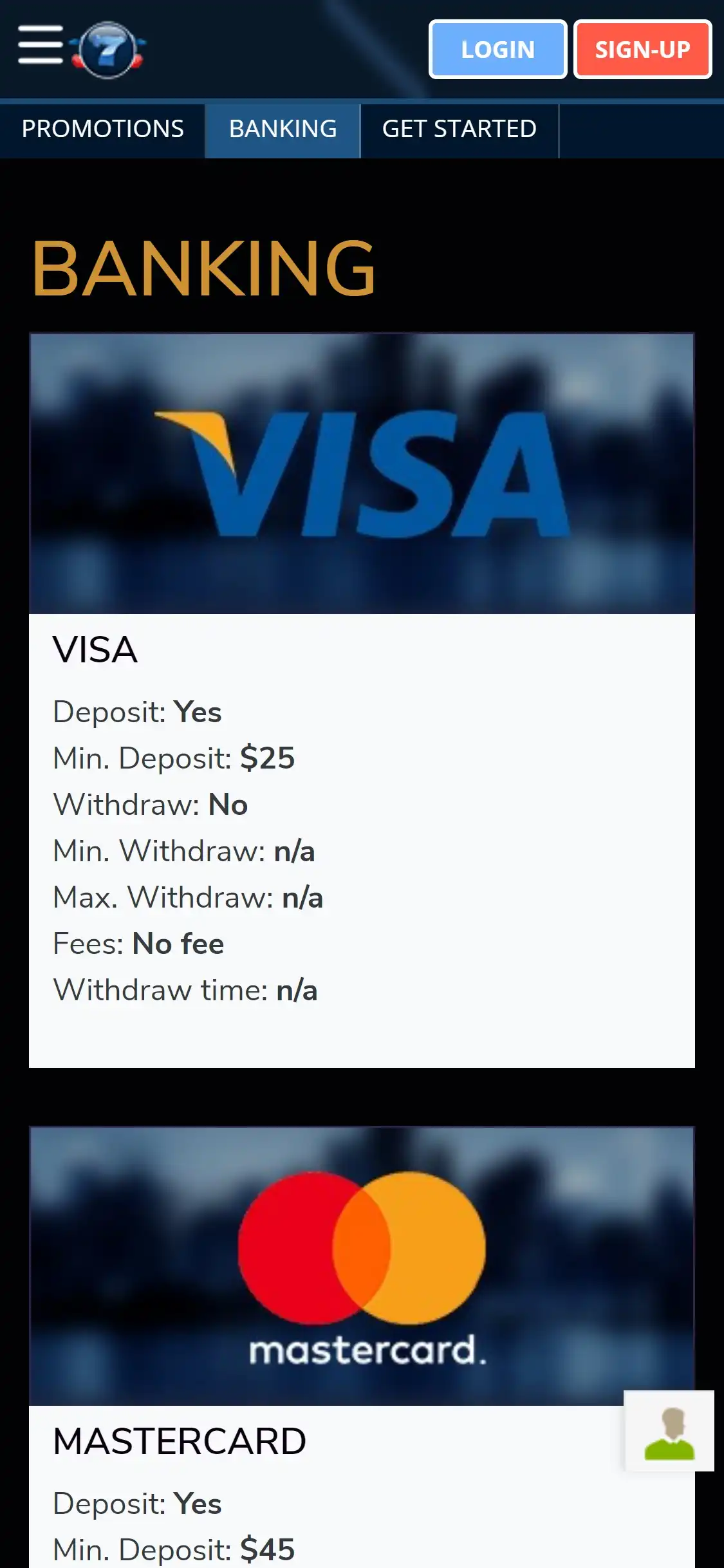 Liberty Slots Casino Mobile Payment Methods Review