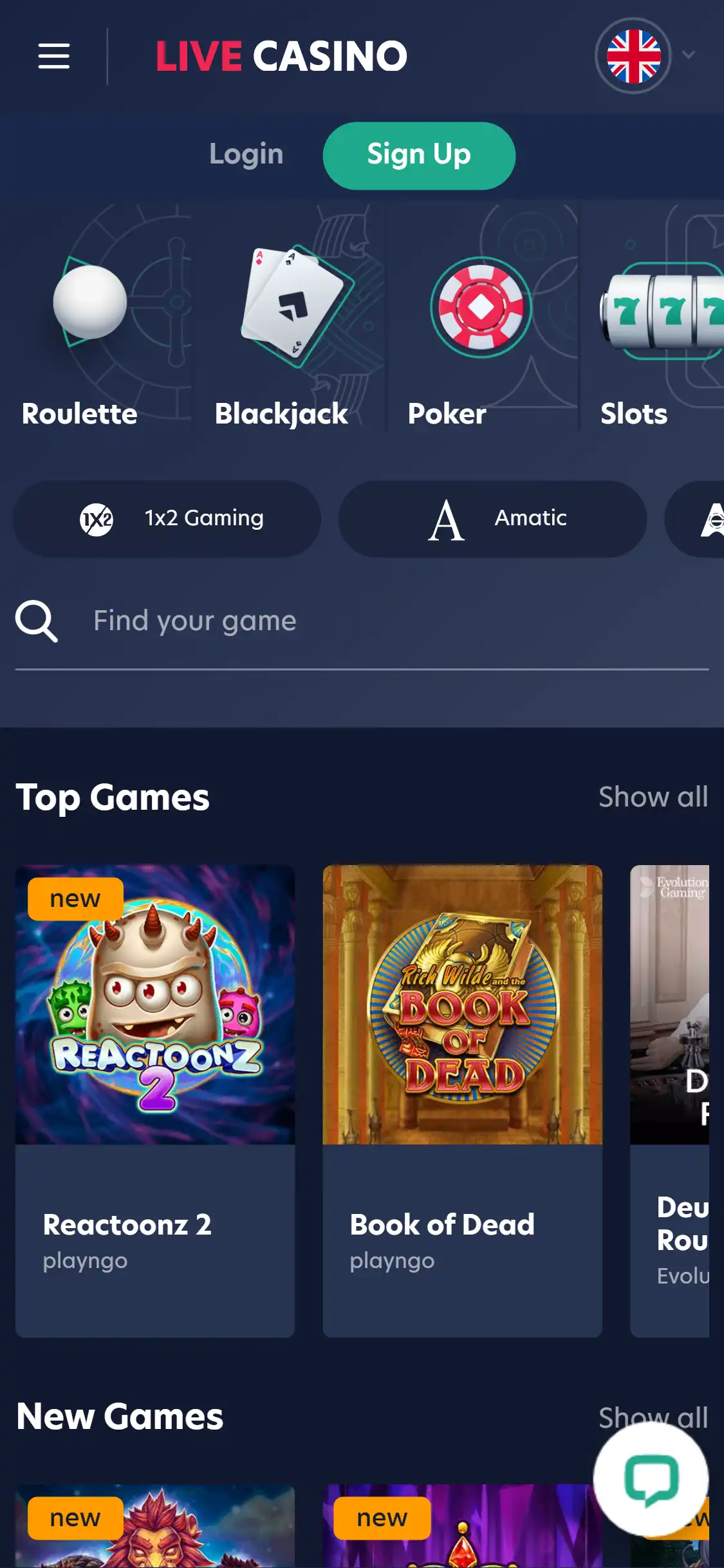 Live Casino Mobile Review
