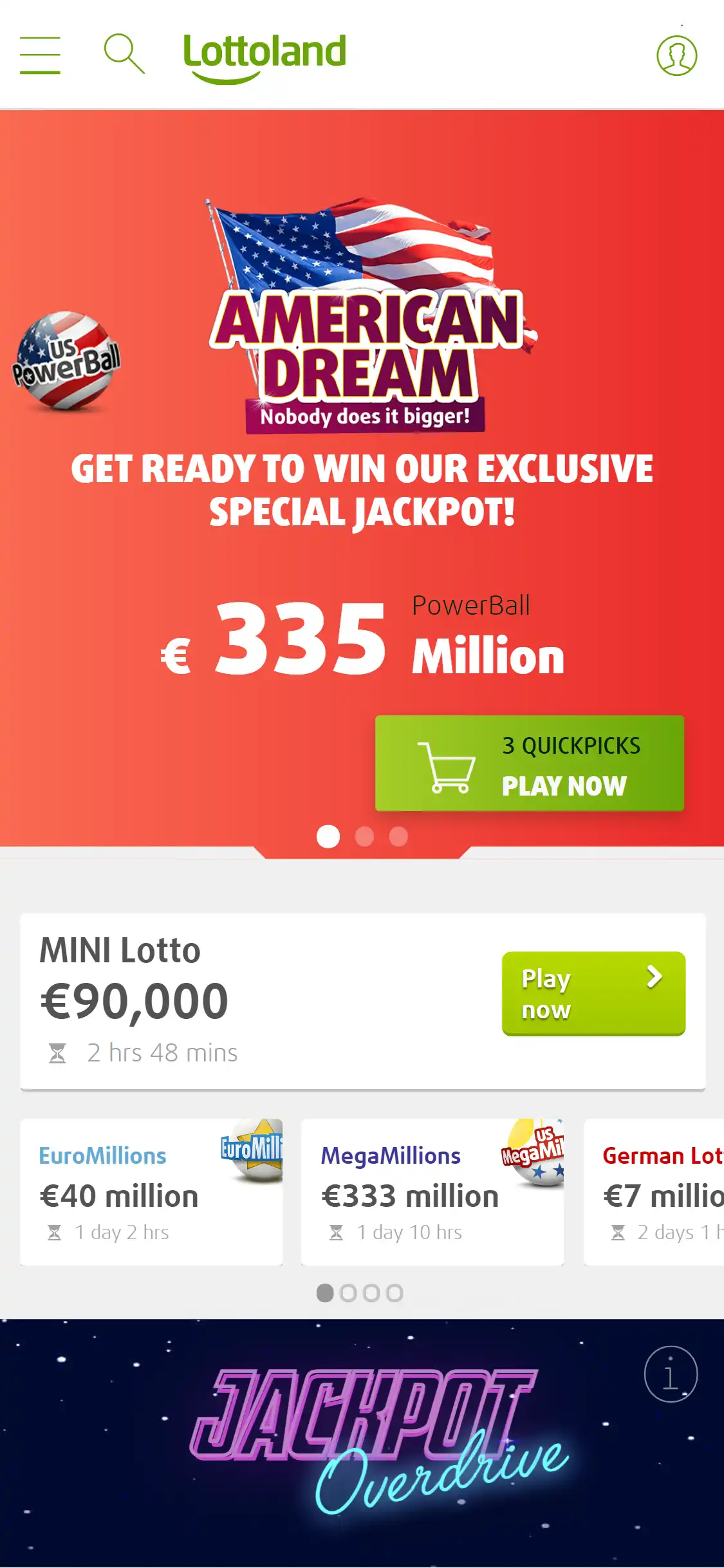 Lottoland Mobile Review