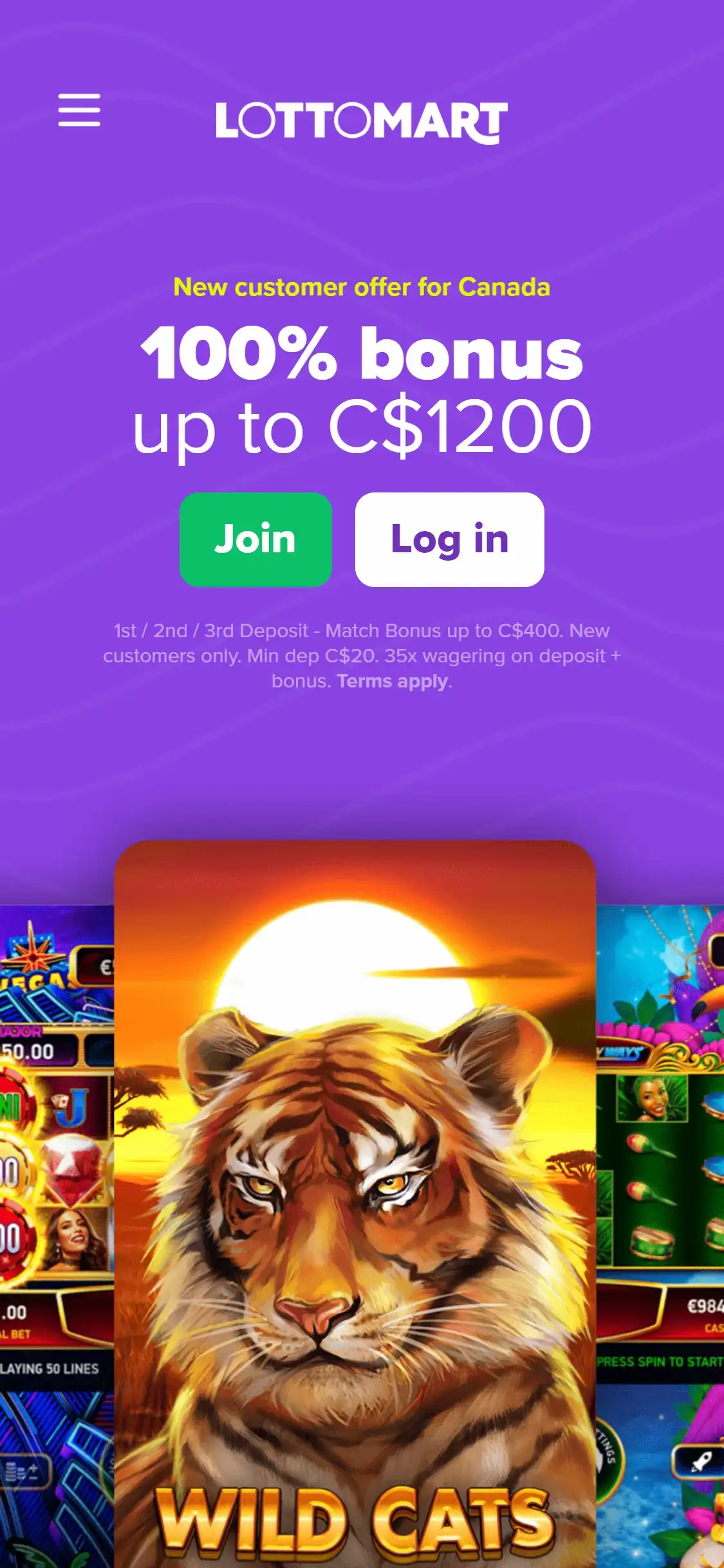 Lottomart Casino Mobile Review