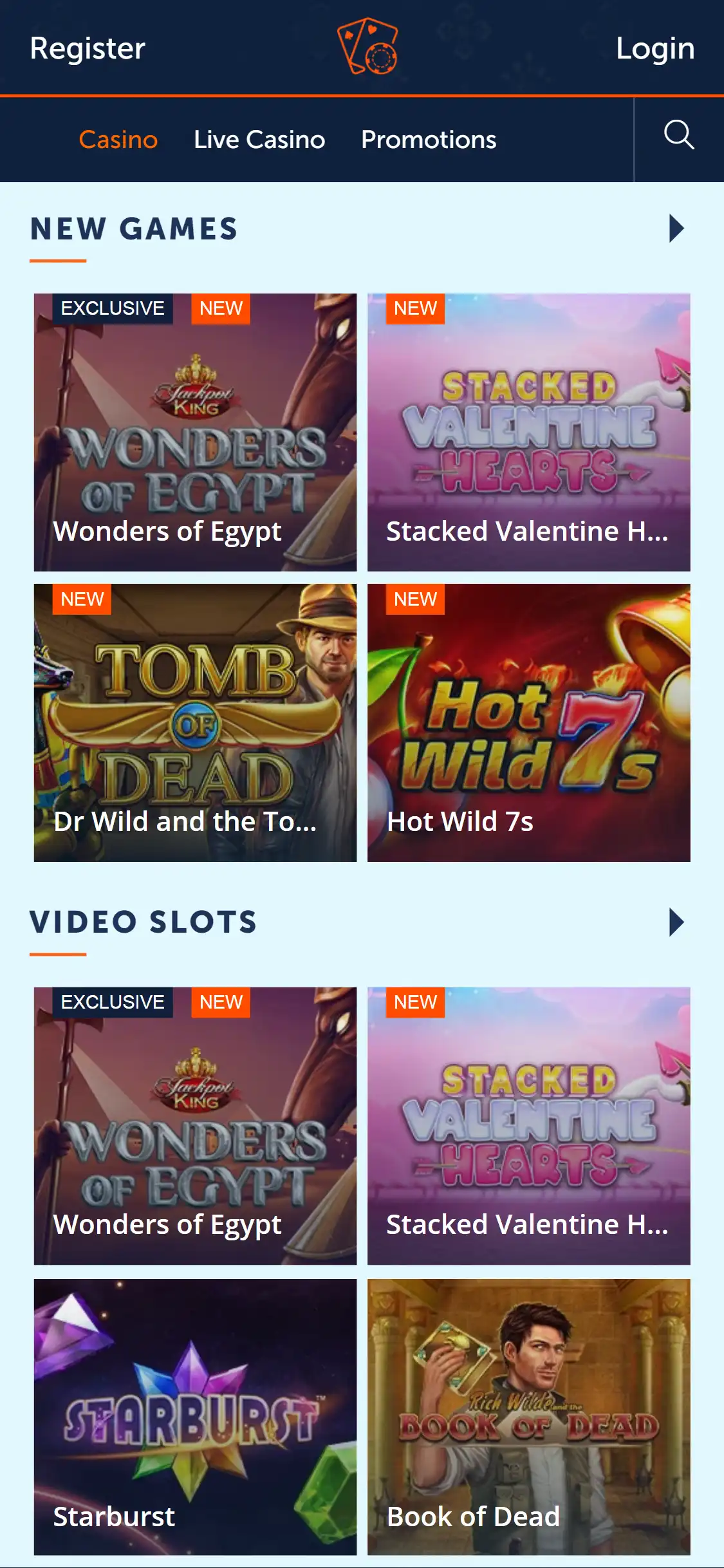 Loyal Casino Mobile Games Review