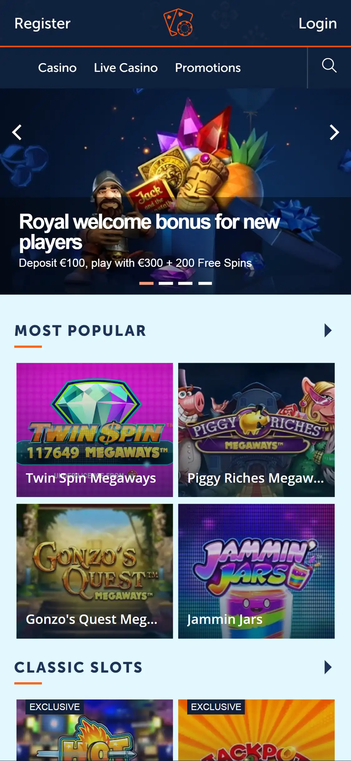 Loyal Casino Mobile Review