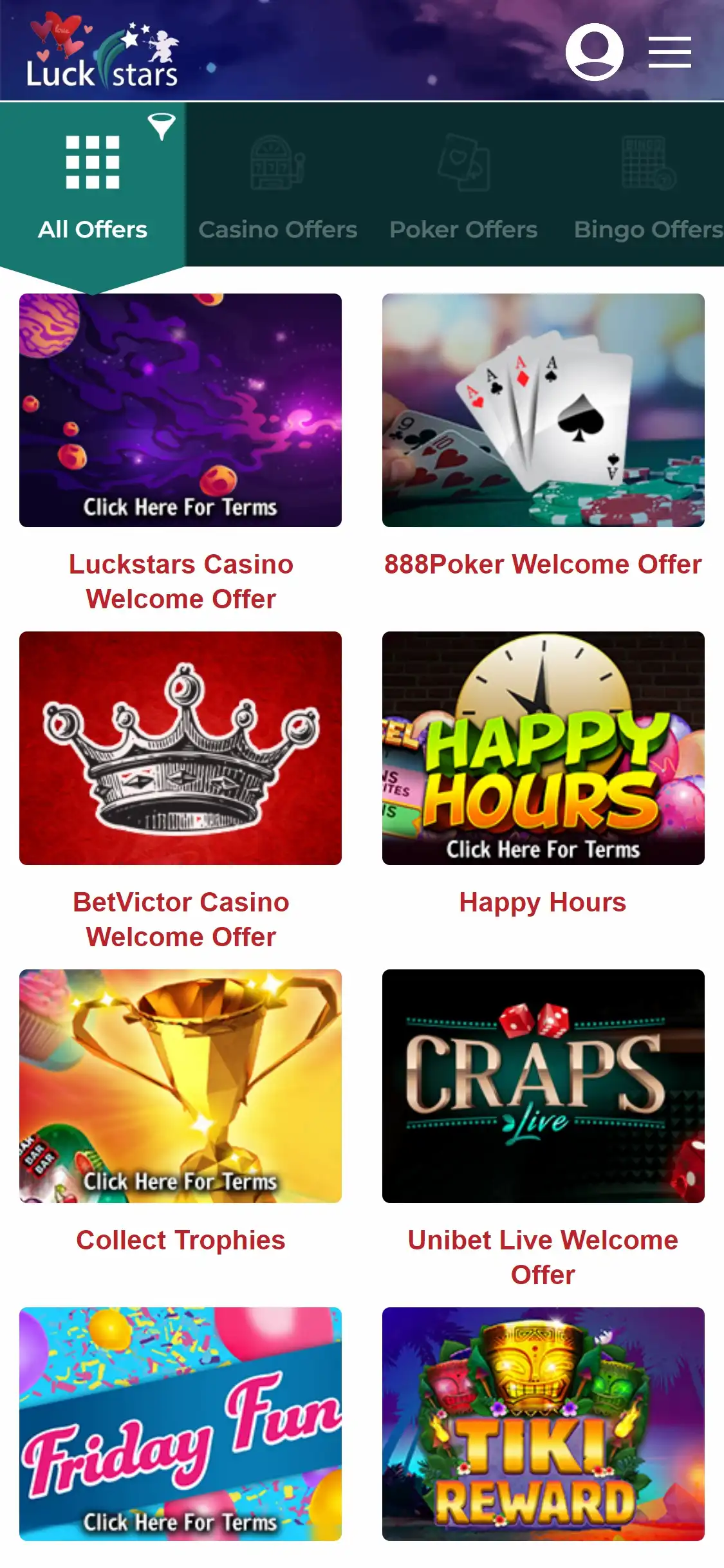 LuckStars Mobile No Deposit Bonus Review