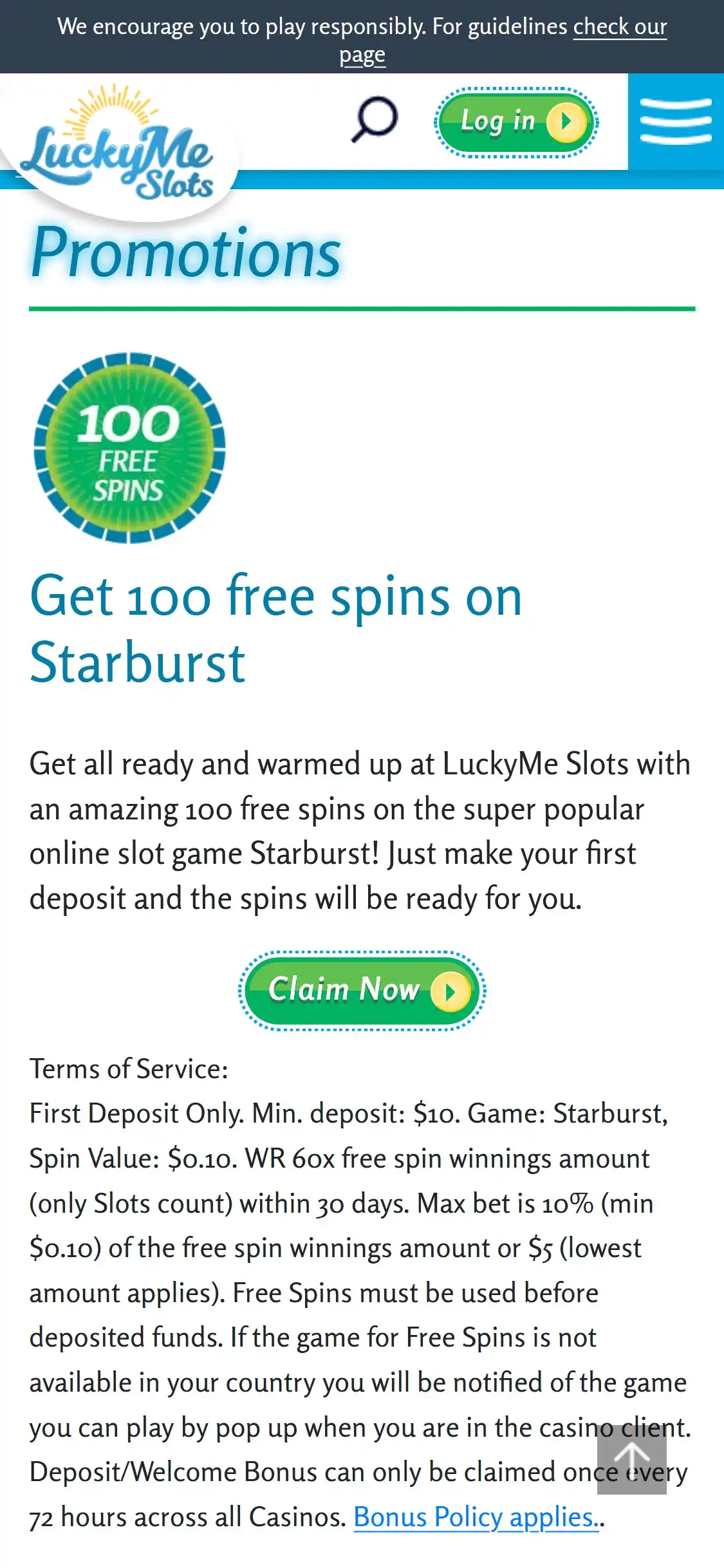 LuckyMe Slots Mobile No Deposit Bonus Review