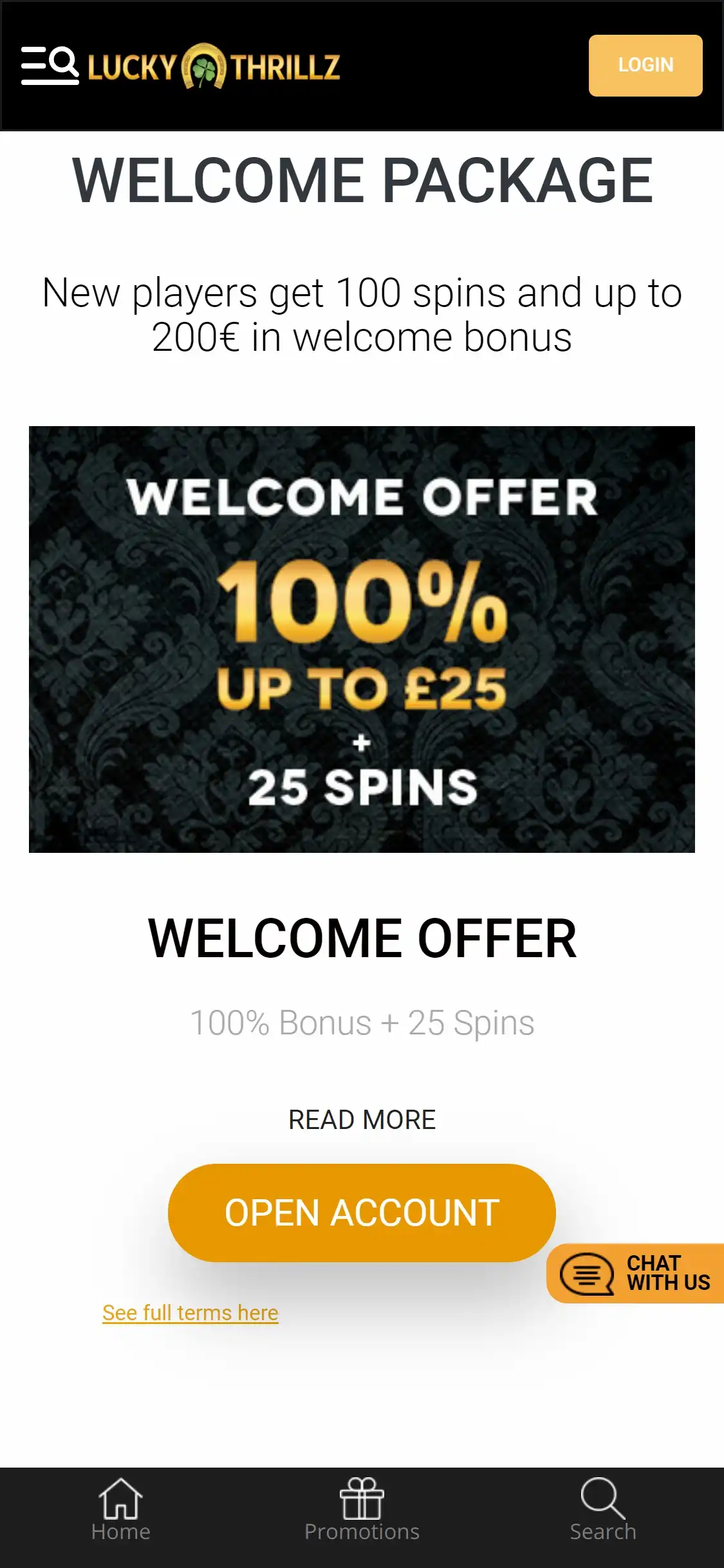 Lucky Thrillz Casino Mobile No Deposit Bonus Review