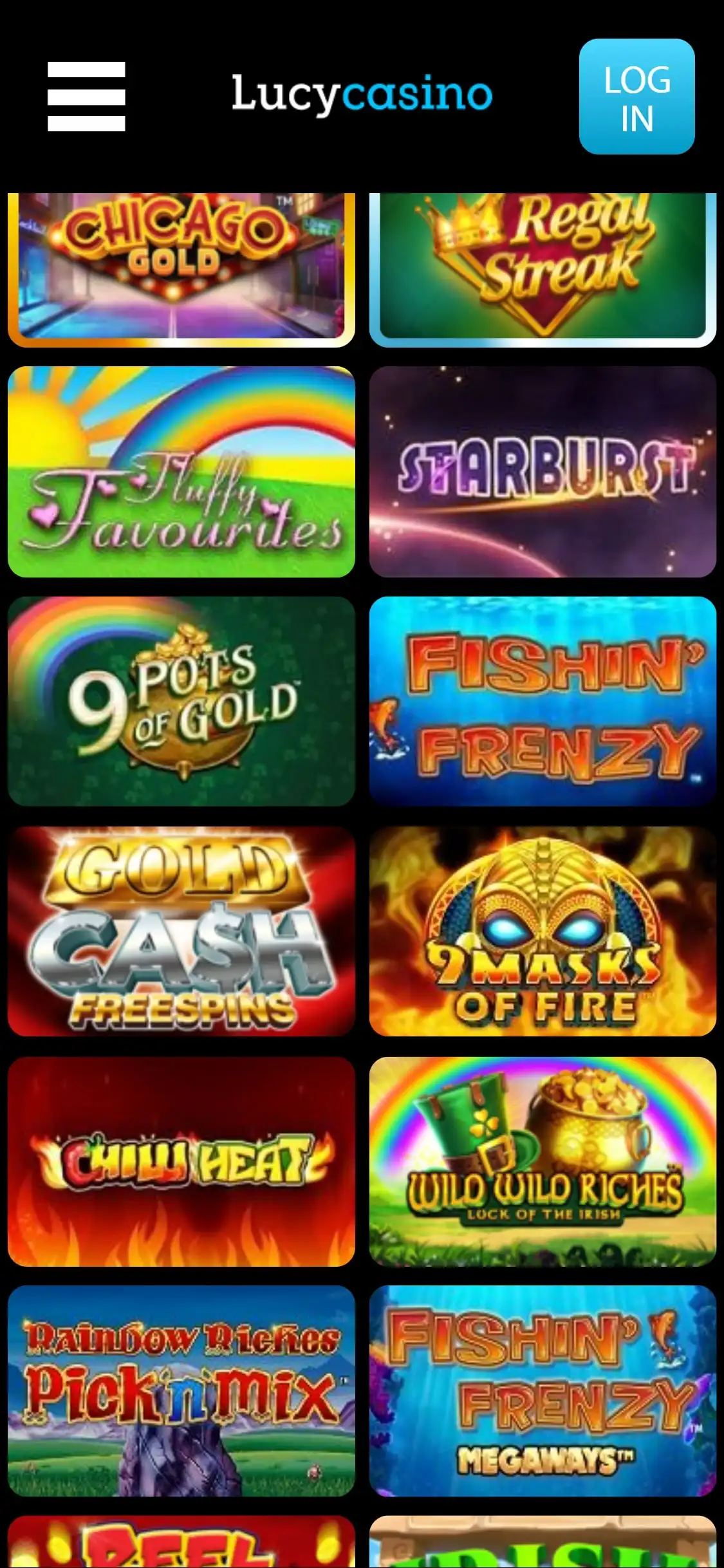 Lucy Casino Mobile Games Review