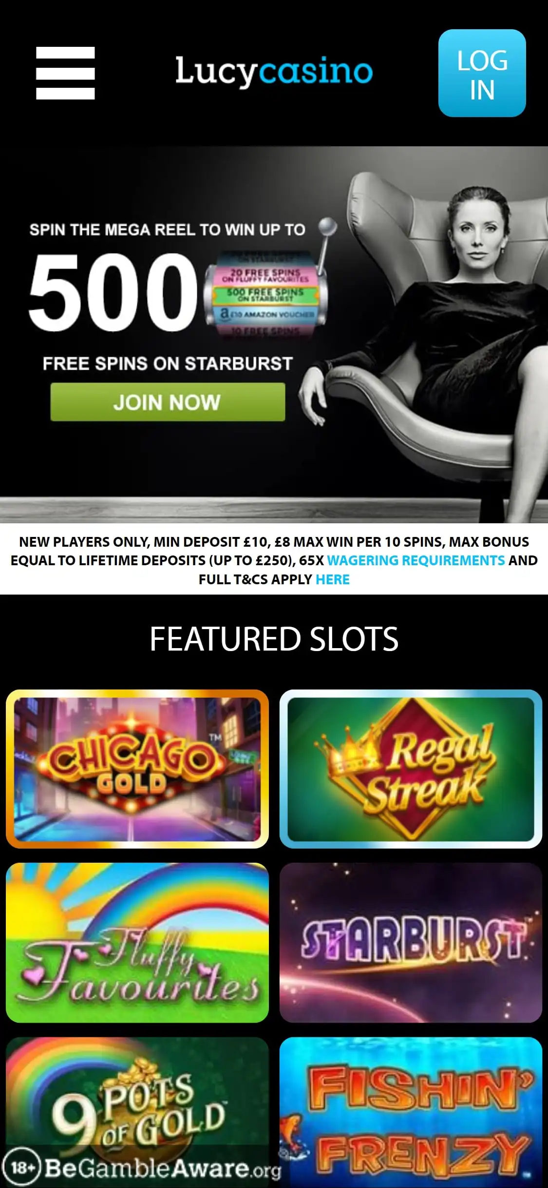 Lucy Casino Mobile Review