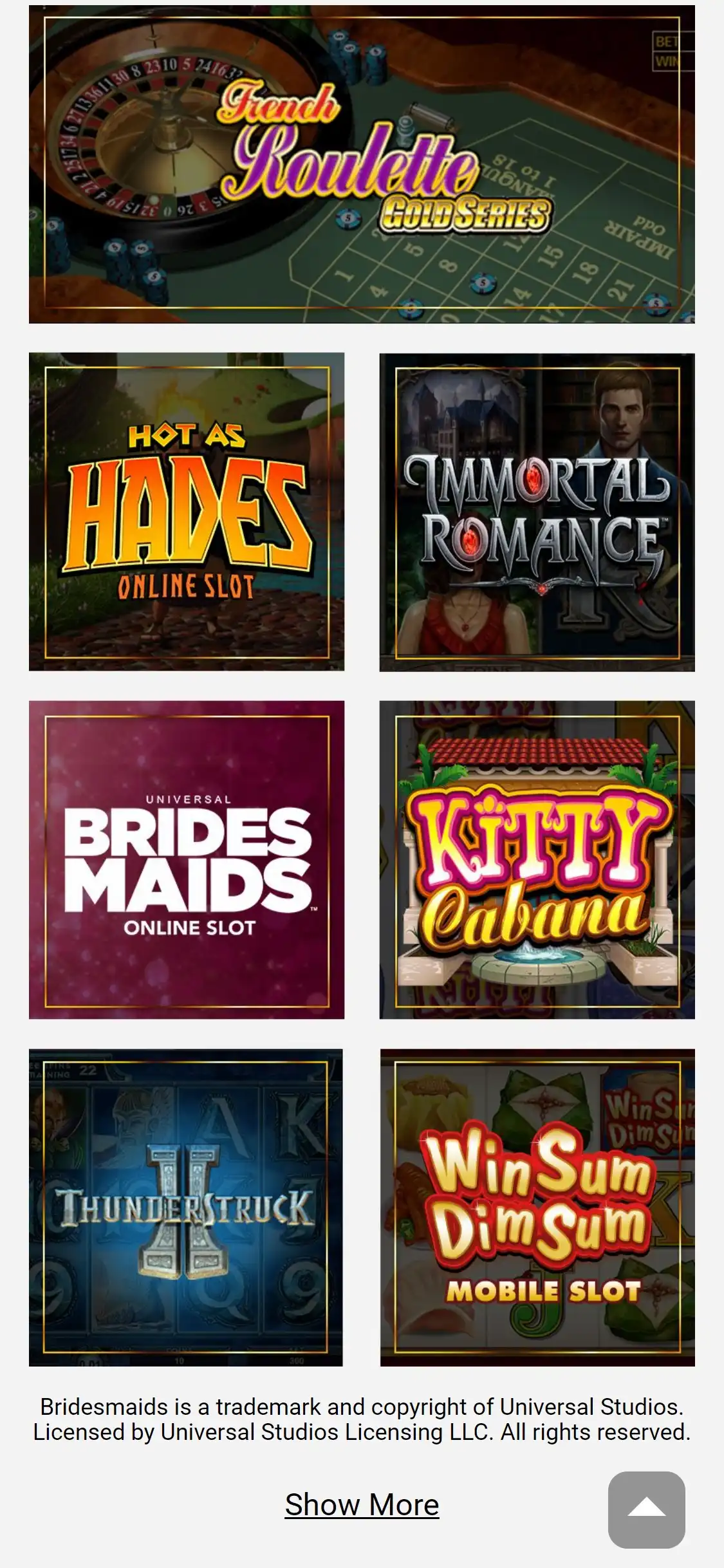 Luxury Casino Mobile Games Review