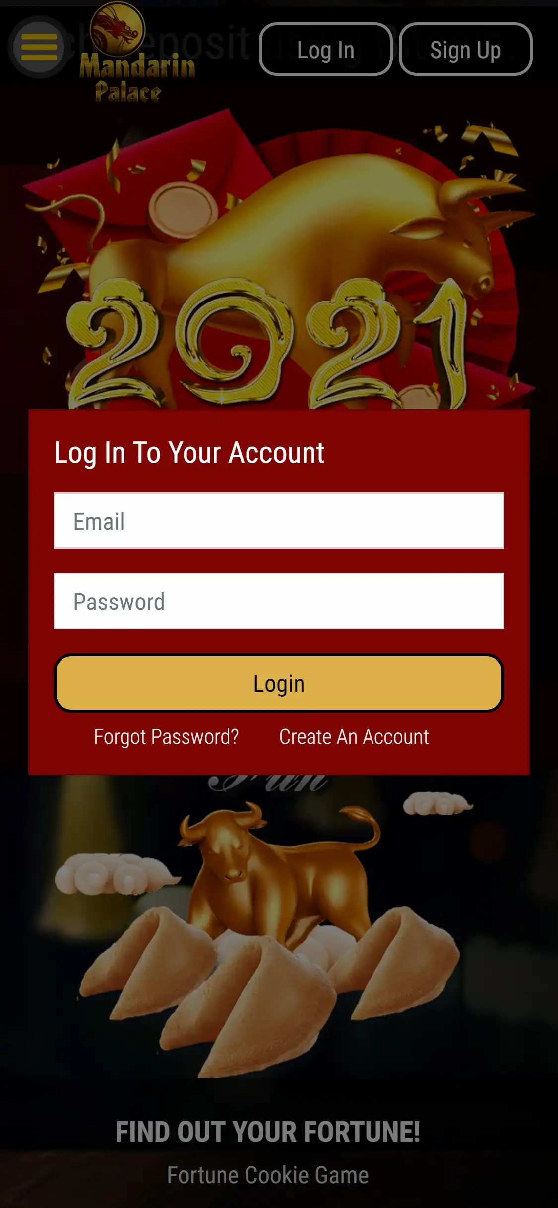 Mandarin Palace Casino Mobile Login Review