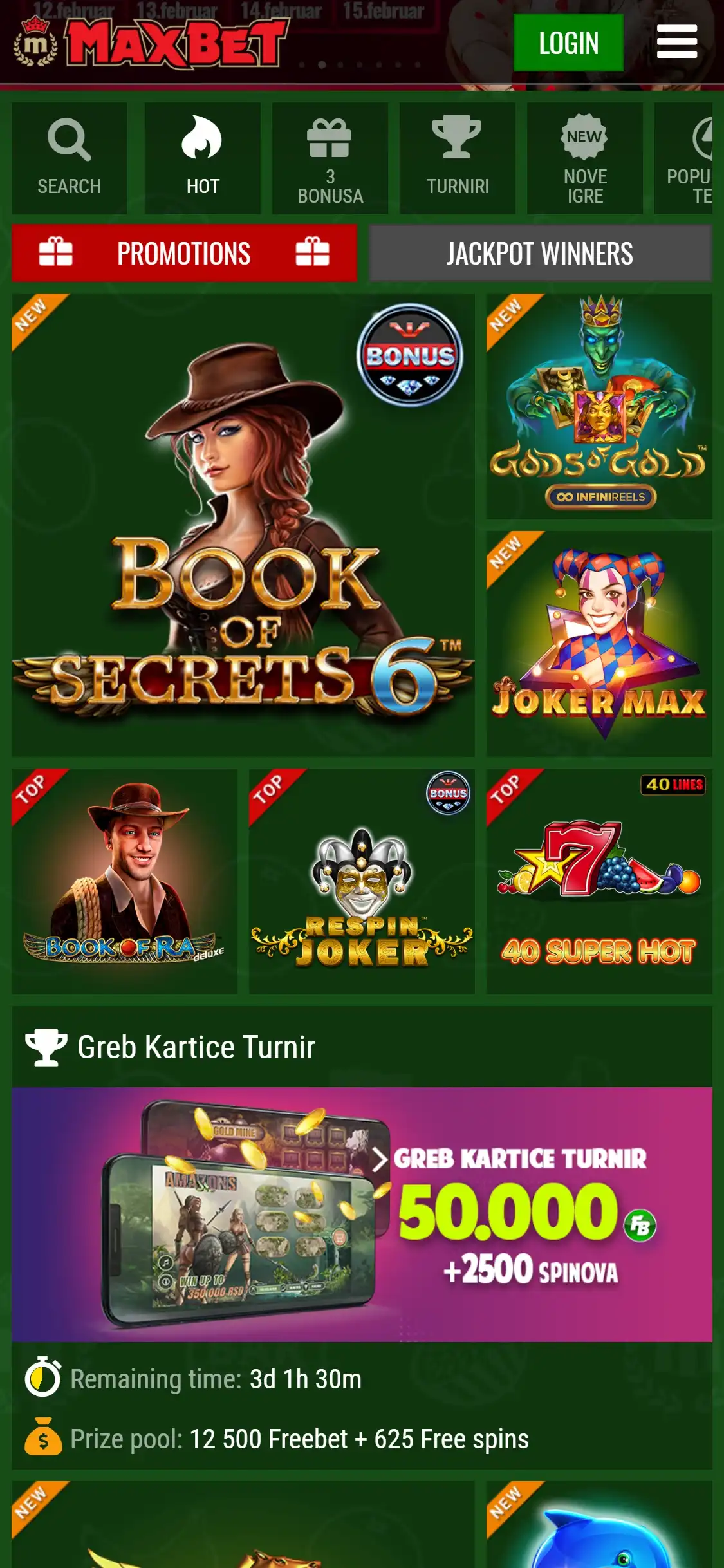MaxBet Casino Mobile Games Review