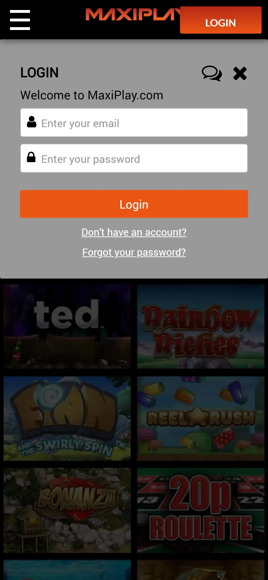 MaxiPlay Casino Mobile Login Review