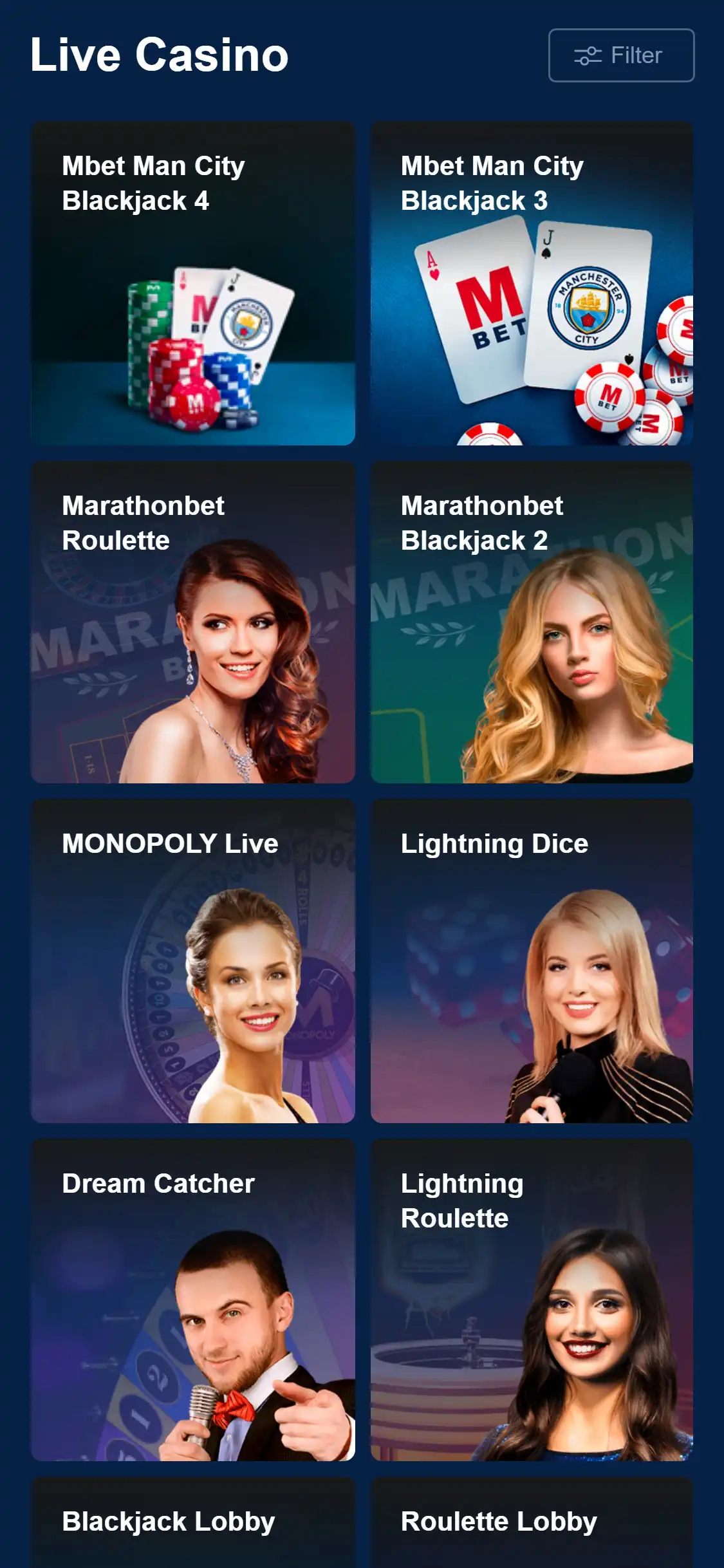 Mbet Casino Mobile Live Dealer Games Review