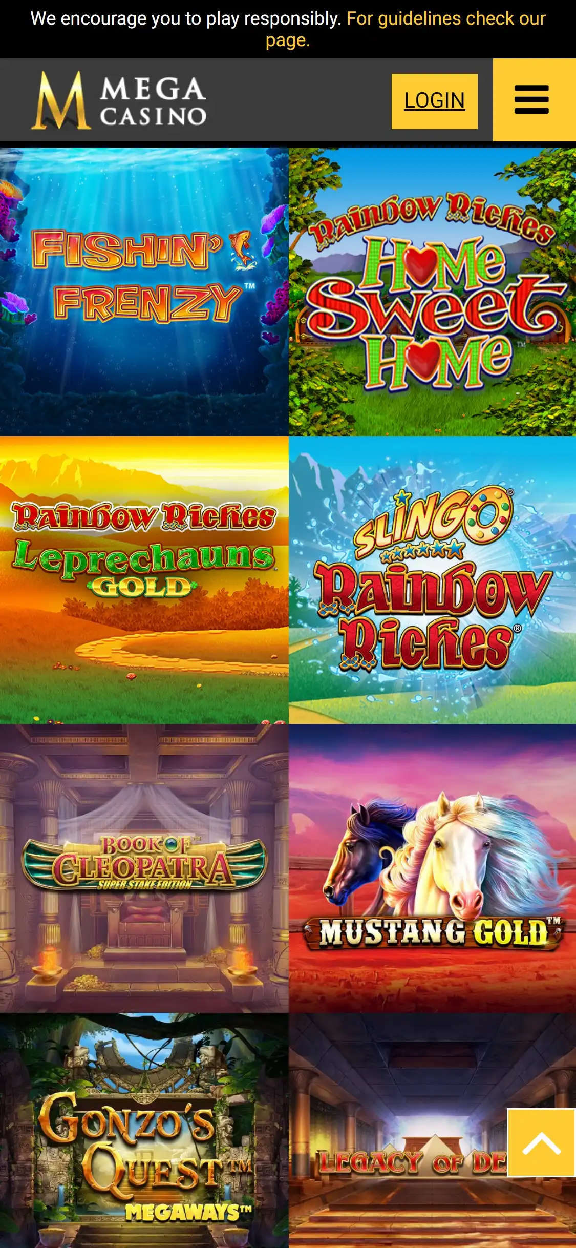 Mega Casino Mobile Games Review