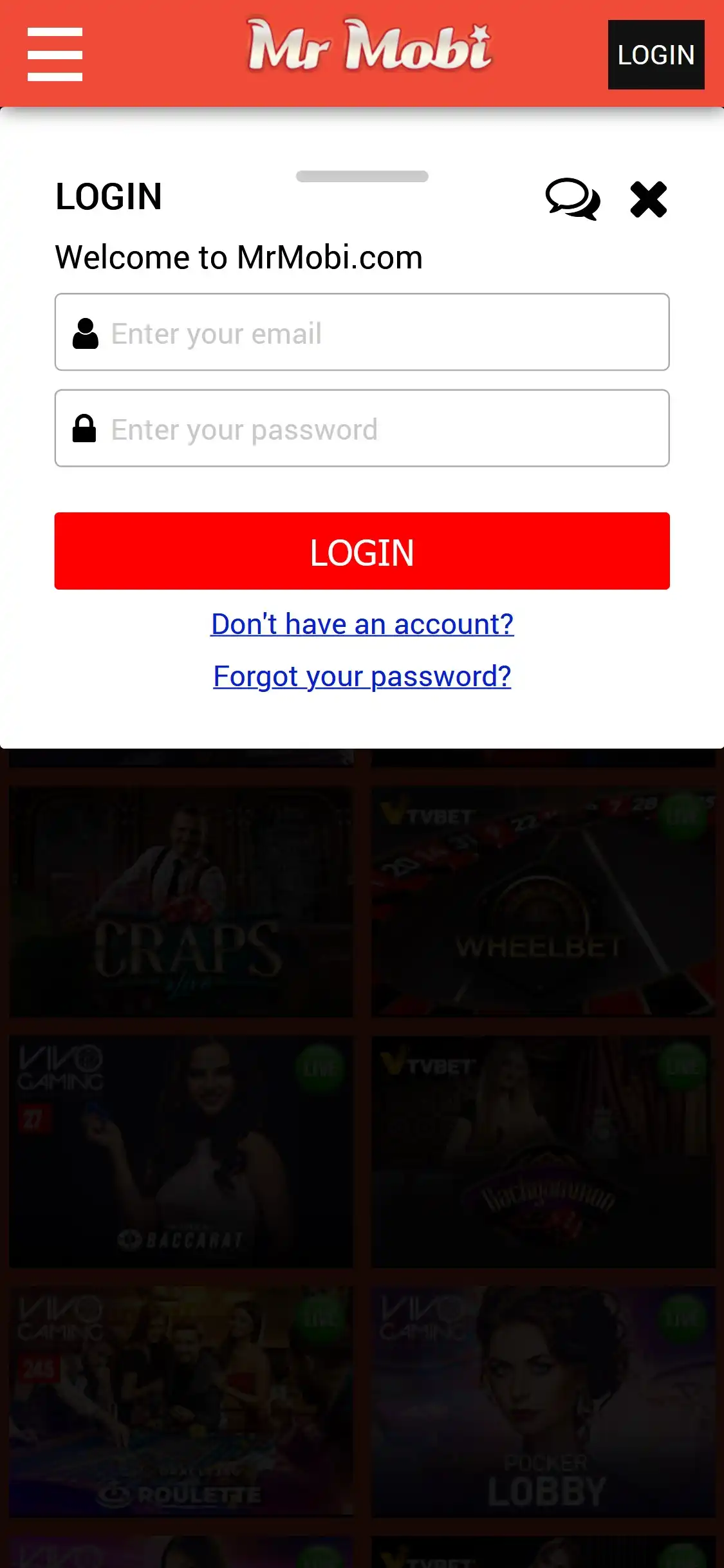 Mr Mobi Casino Mobile Login Review
