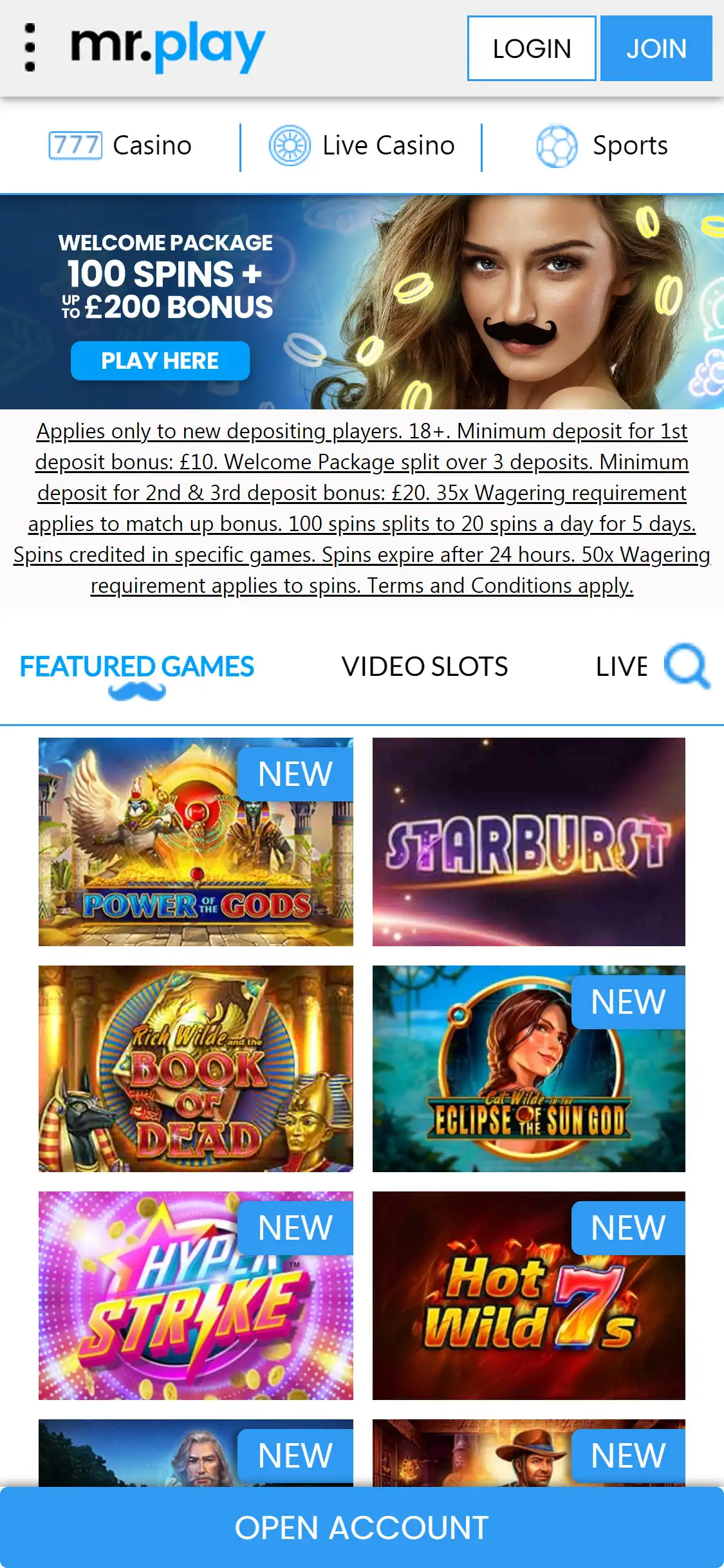 Mr Play Casino Mobile Login Review