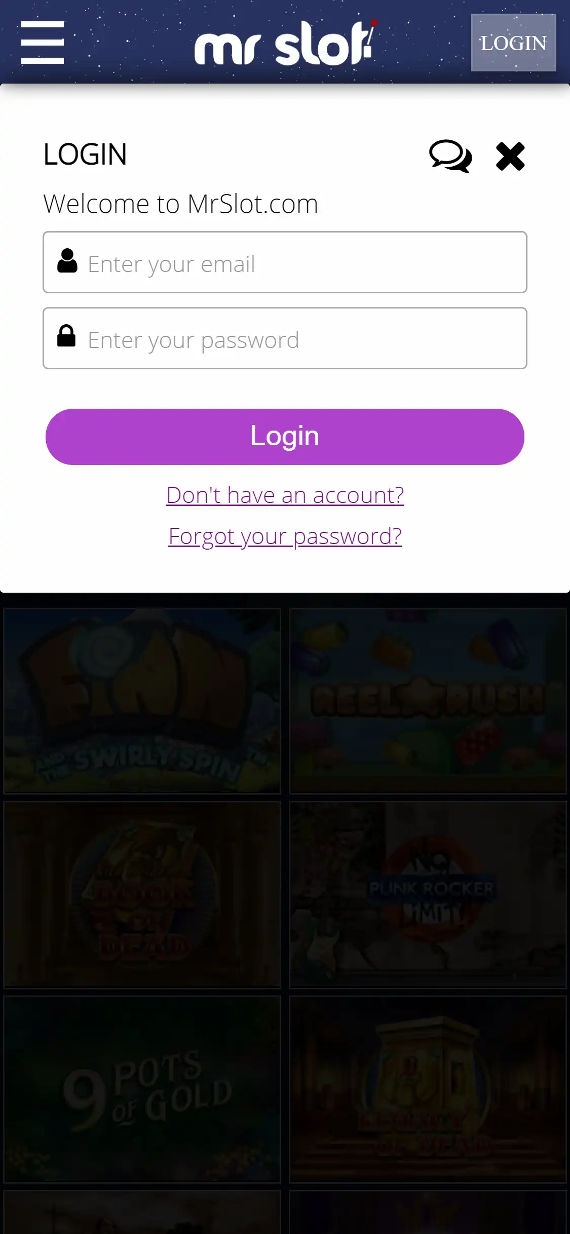 Mr Slot Casino Mobile Login Review