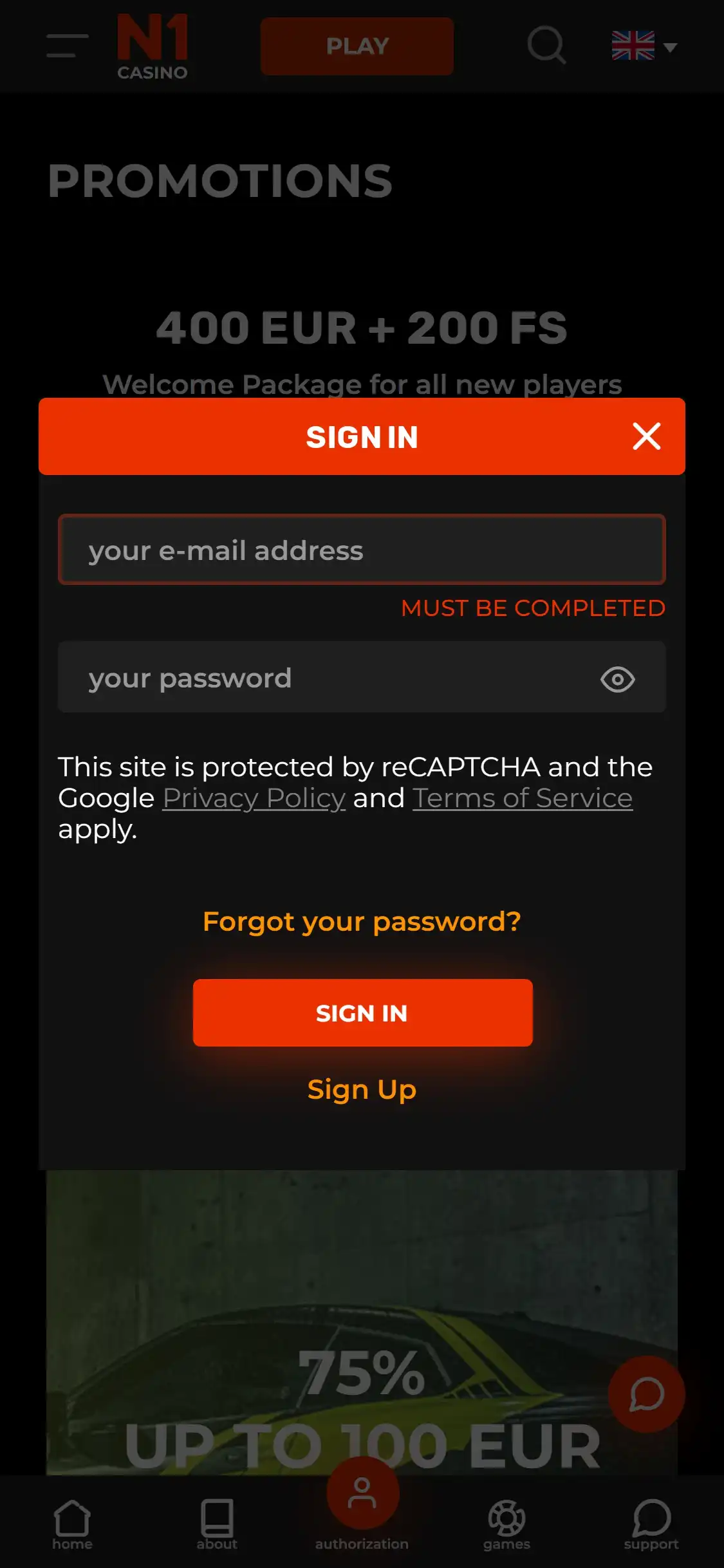 N1 Casino Mobile Login Review