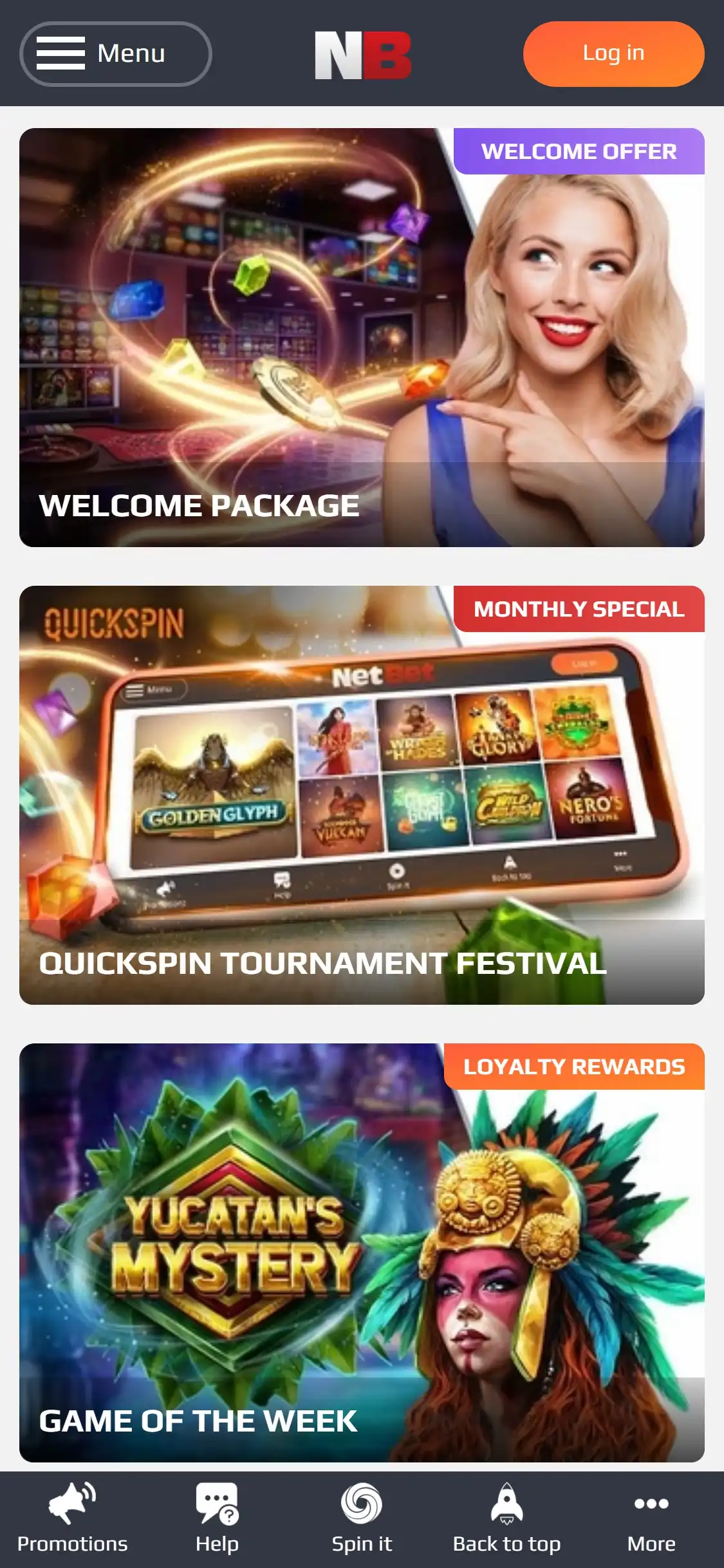 Netbet Casino Mobile No Deposit Bonus Review